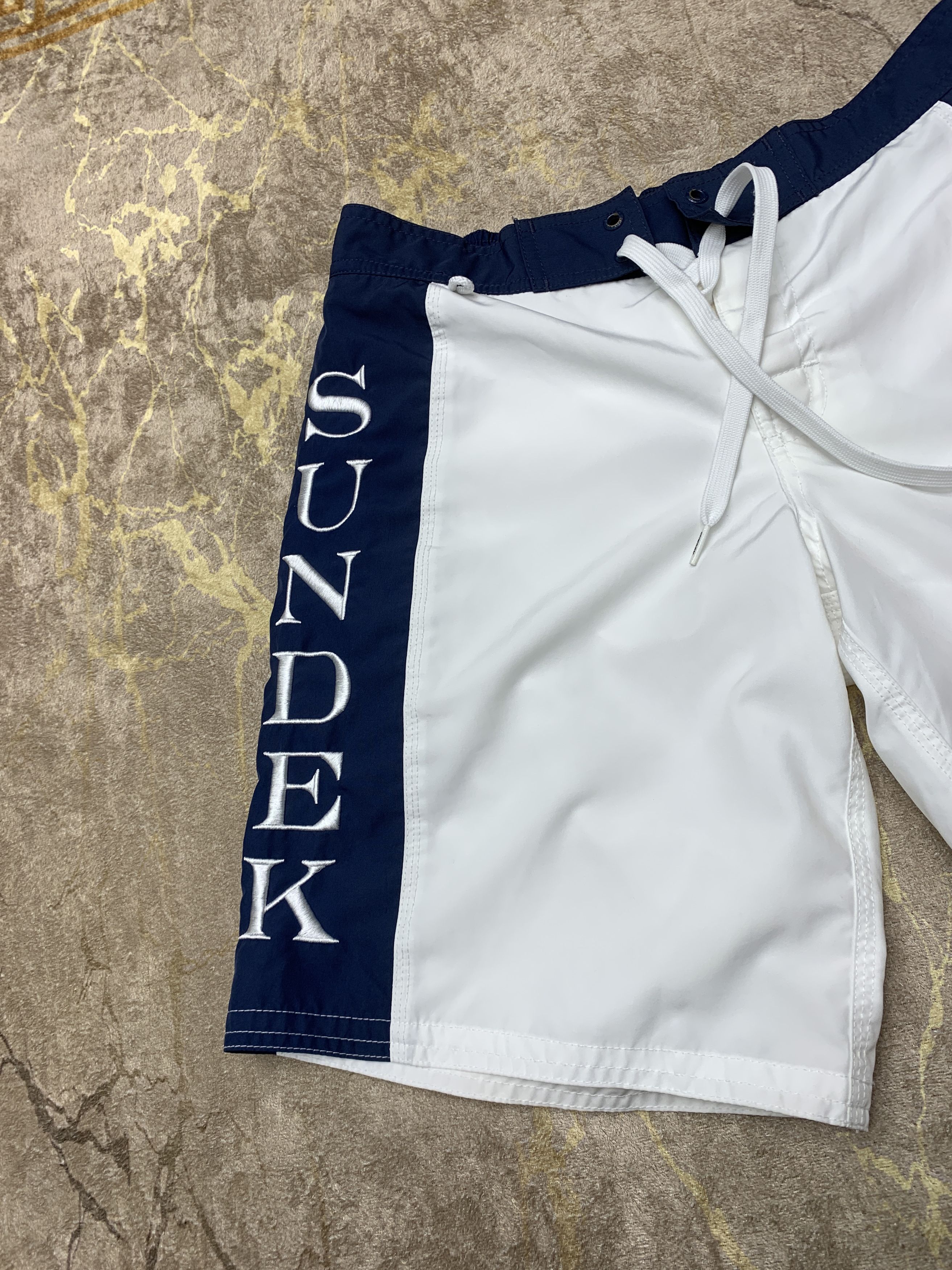 Sundek Sundek M Beach Board Shorts Trunks Bath Suit Size M 33 34 Size US 33 - 4 Thumbnail