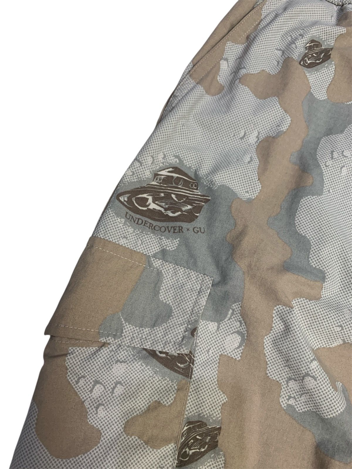 GU × Undercover GU x UNDERCOVER UFO Space Cargo Baggy Size US 31 - 3 Thumbnail