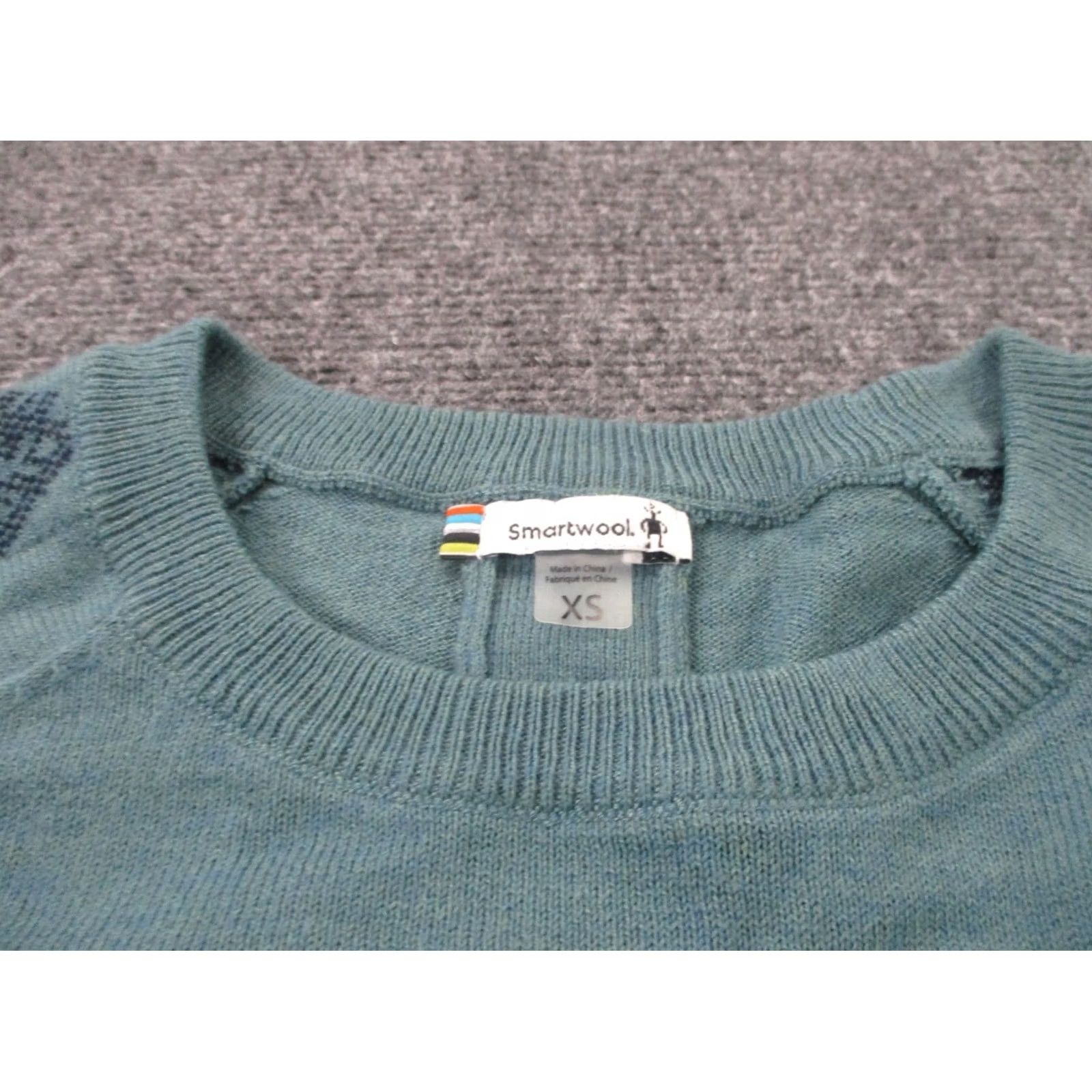 Smartwool Smartwool Sweater Womens XS Wool Golf Outdoors Pullover Cut Out Casual Blue Size XS / US 0-2 / IT 36-38 - 6 Thumbnail
