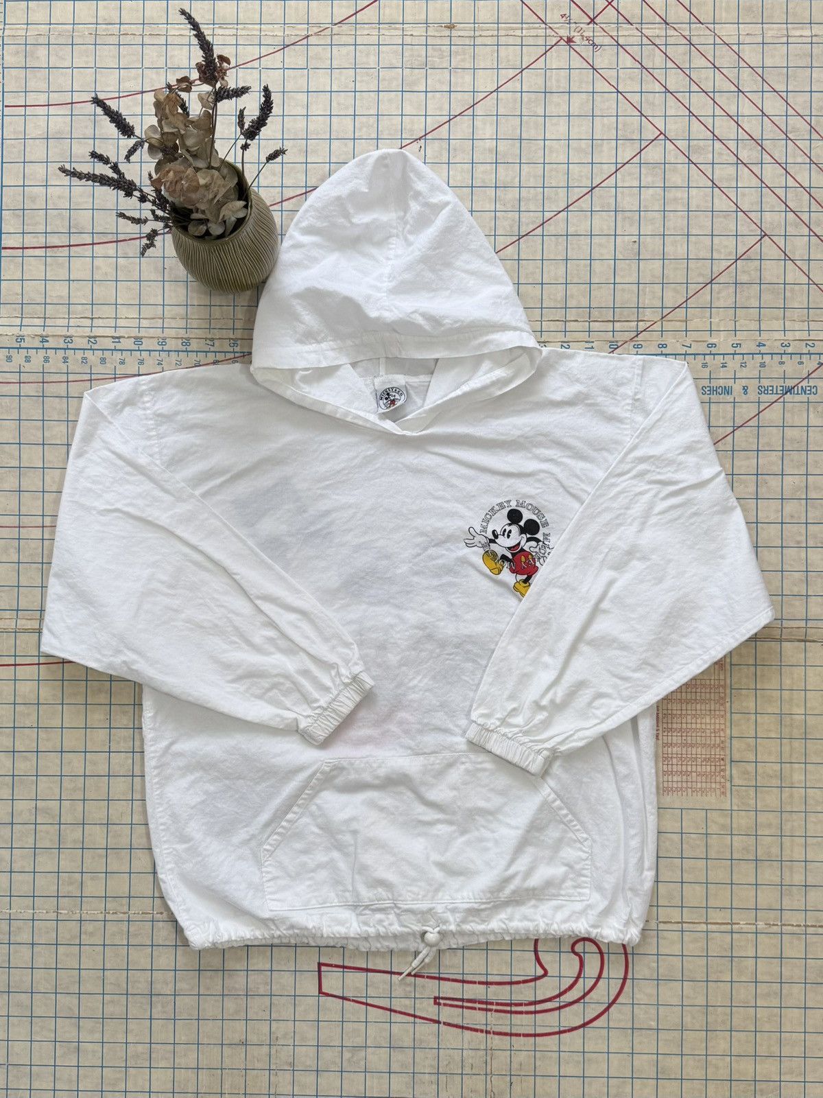 Mickey & Co. × Mickey Mouse × Vintage Vintage Mickey & Co Lightweight Hoodie Mickey Piano Fits M Size US M / EU 48-50 / 2 - 12 Thumbnail