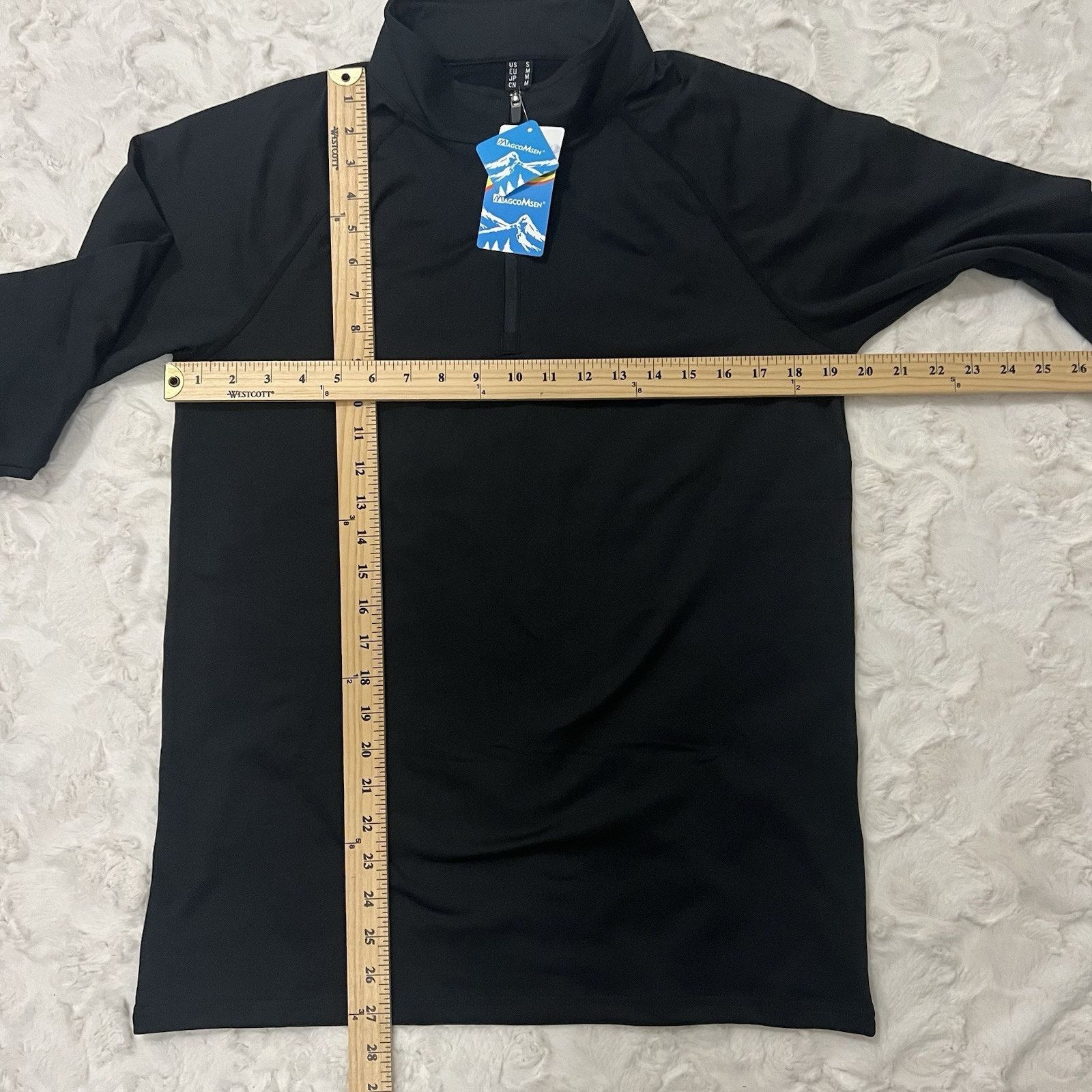 Other MAGCOMSEN Small Zip Stretch Black Sweater Soft Inner Layer Size US S / EU 44-46 / 1 - 2 Thumbnail
