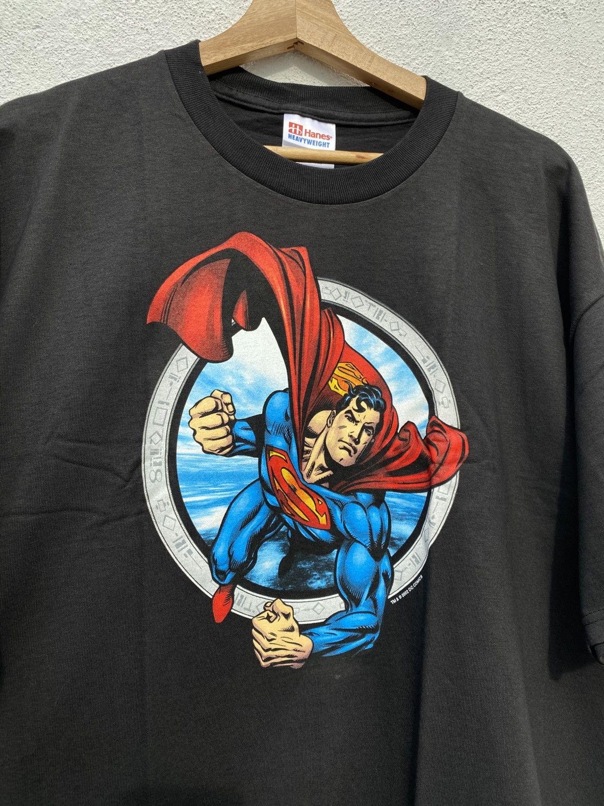 DC Comics Vintage Rare Superman Graphitti © 2002 DC Comics Size US XL / EU 56 / 4 - 3 Thumbnail