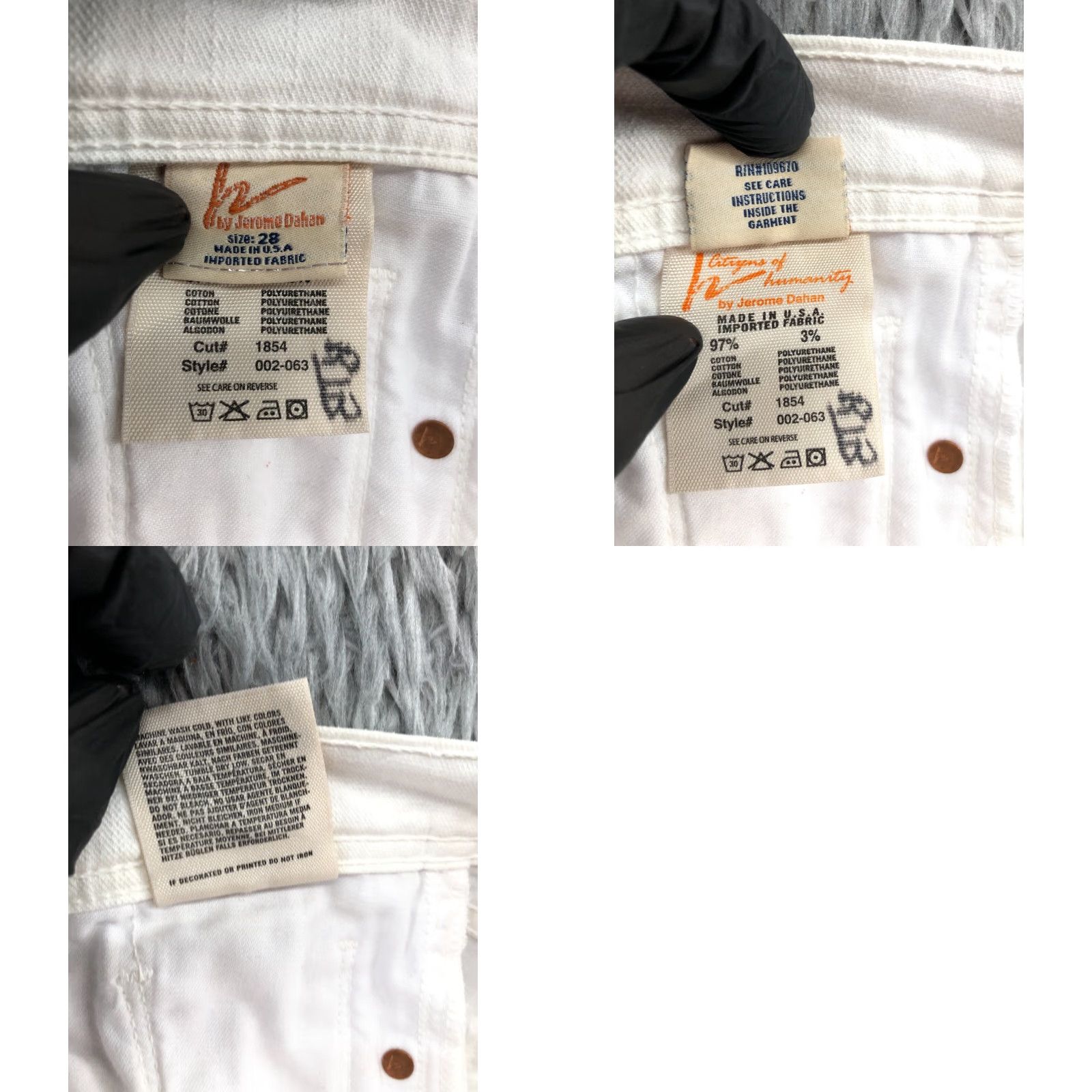 Citizens Of Humanity Citizens of Humanity White Low Waist Flare Pants Size 28 Womens Size 28" / US 6 / IT 42 - 9 Thumbnail