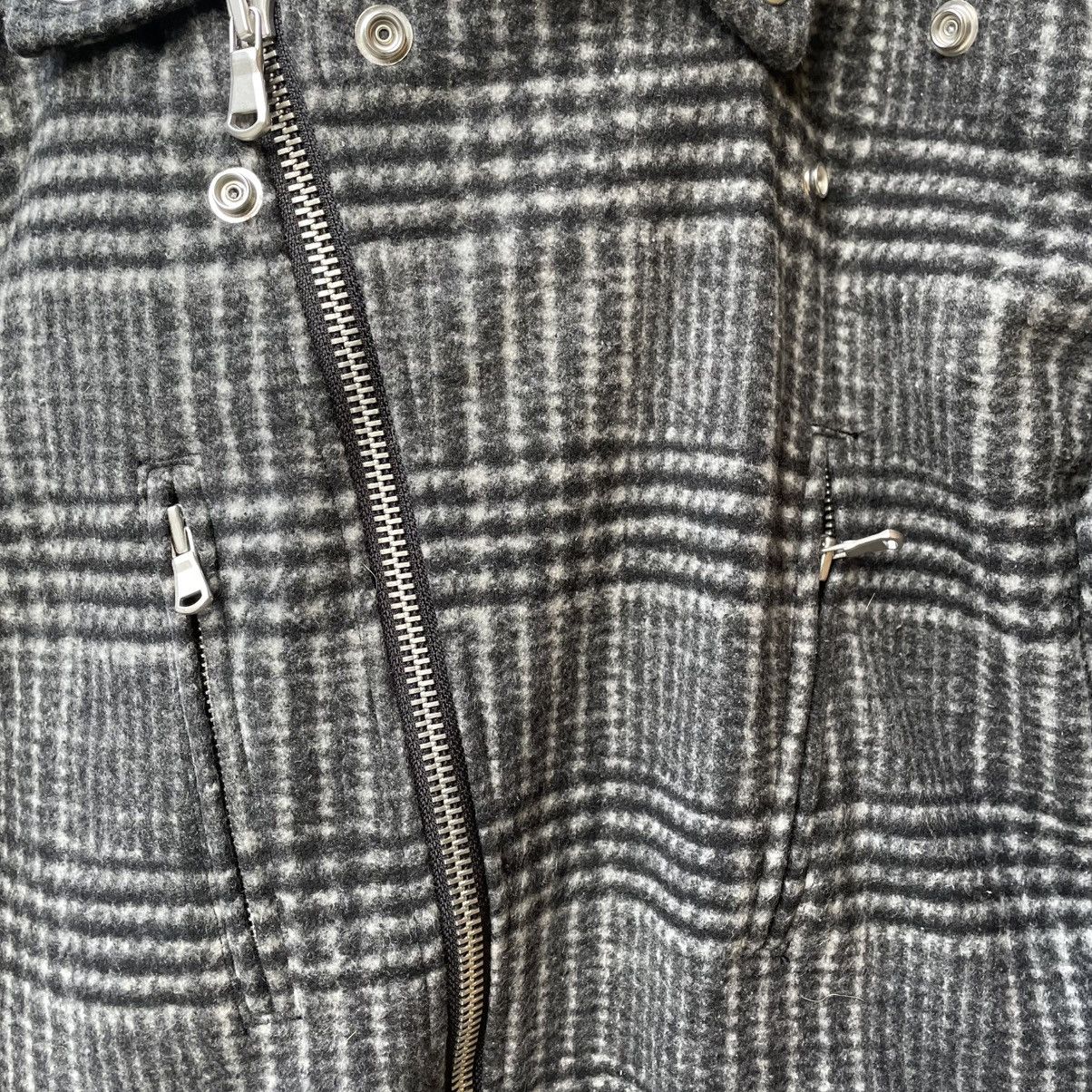 Japanese Brand 🔥🇯🇵Vintage No.ID Double Collar Punk Styles Heavy Wool Jacket Size US S / EU 44-46 / 1 - 6 Thumbnail