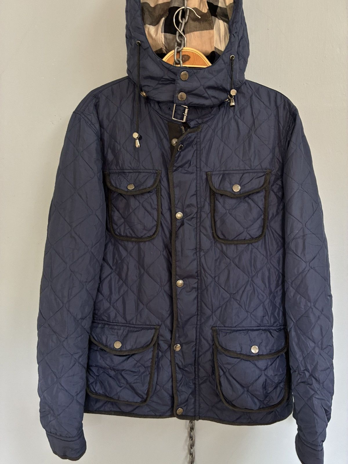 Burberry Burberry Black Label quilted jacket Size US L / EU 52-54 / 3 - 3 Thumbnail