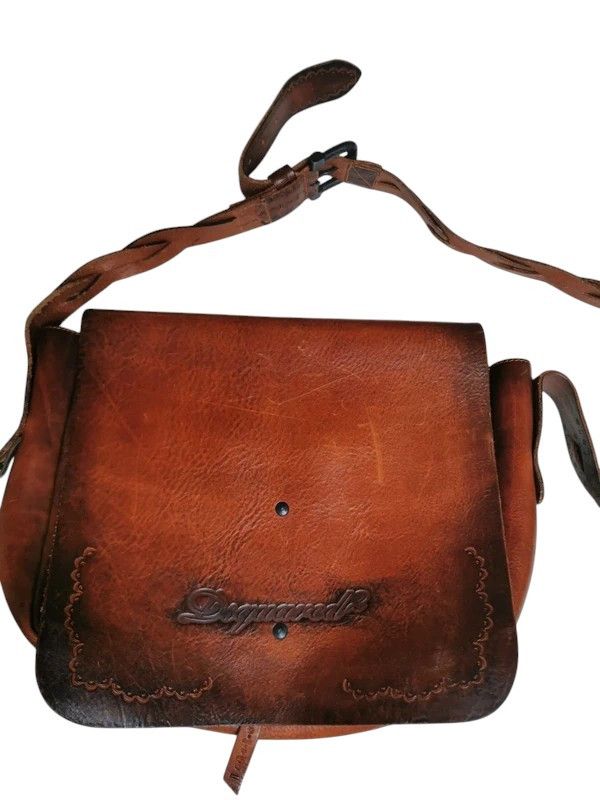 Dsquared2 CALF LEATHER FIELD BAG Size ONE SIZE - 2 Thumbnail