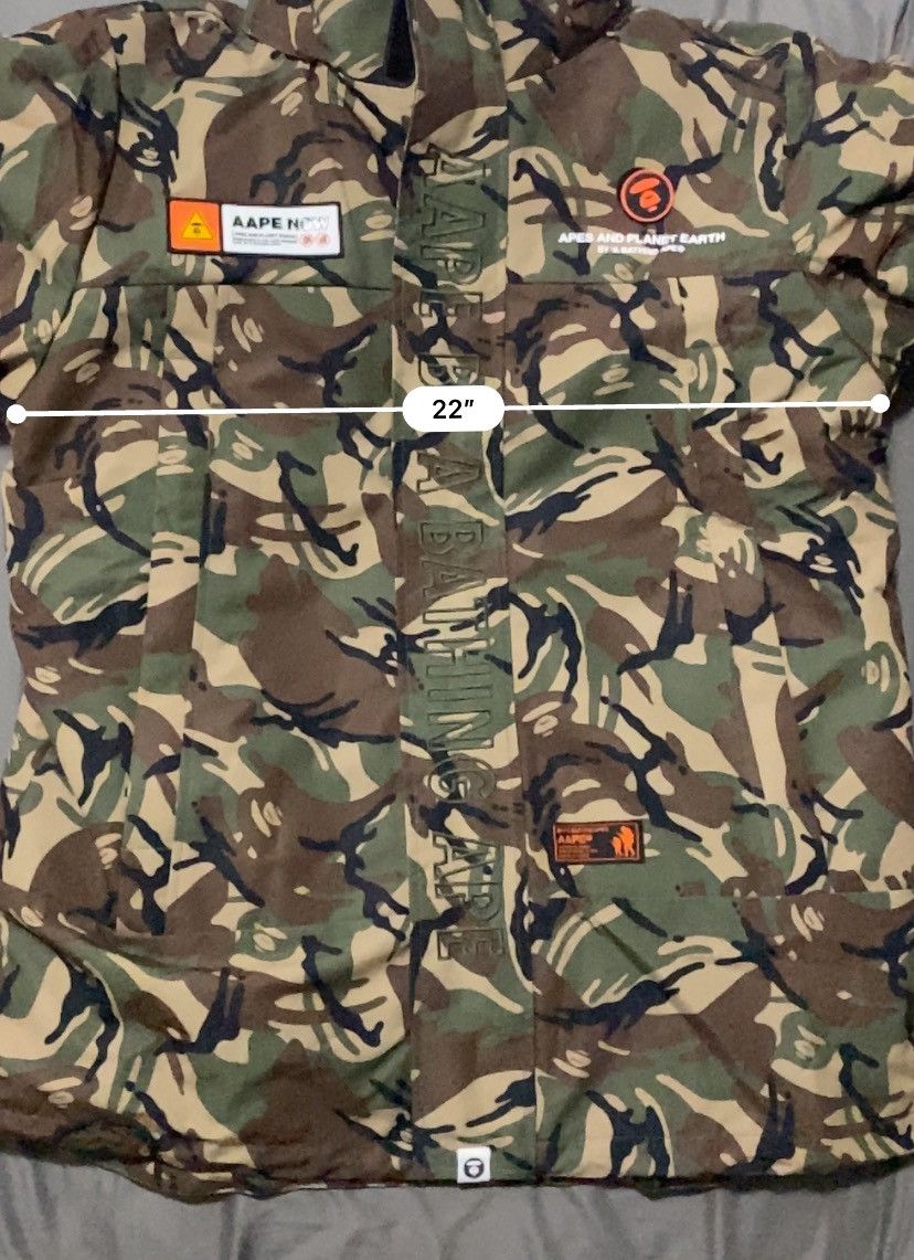 Aape AAPE Moon Face Camo Jacket Size US L / EU 52-54 / 3 - 14 Thumbnail