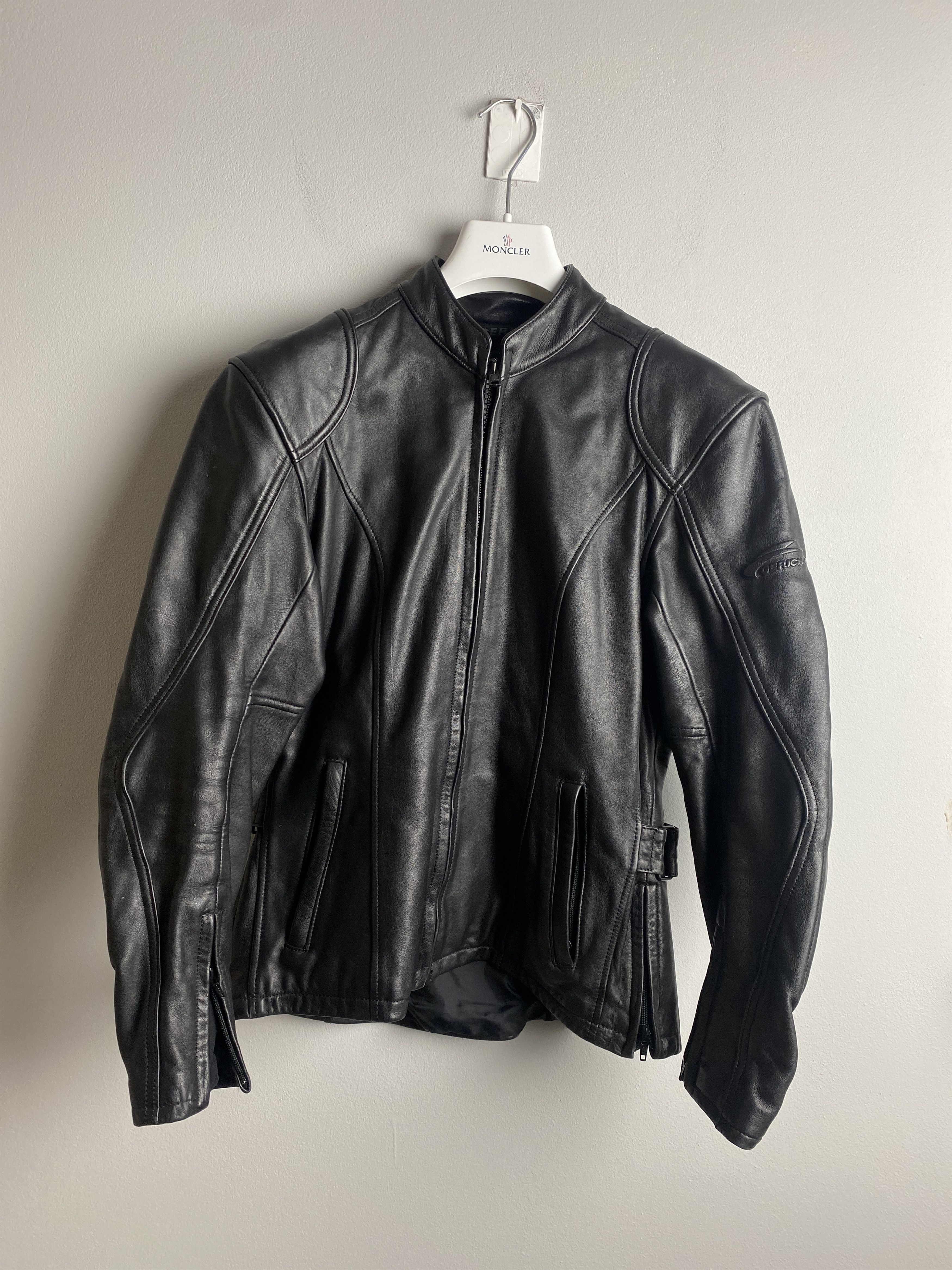 Hein Gericke Hein Gericke vintage leather moto fitted jacket Size M / US 6-8 / IT 42-44 - 1 Thumbnail