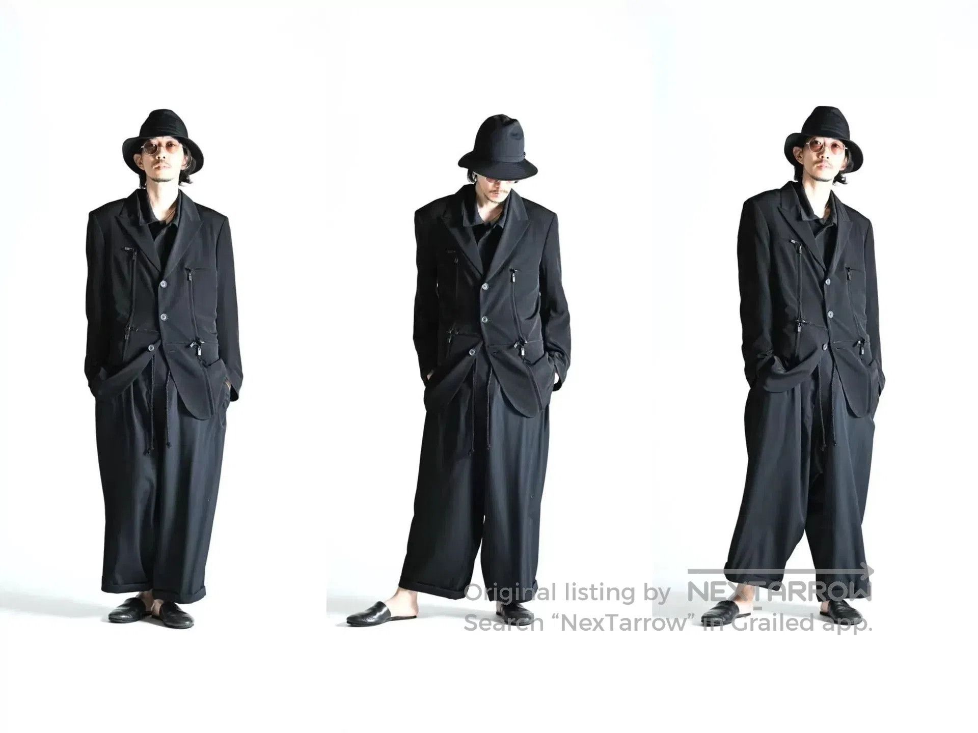 Yohji Yamamoto Yohji Yamamoto Zipper Deconstructed Jacket. Size US M / EU 48-50 / 2 - 4 Thumbnail