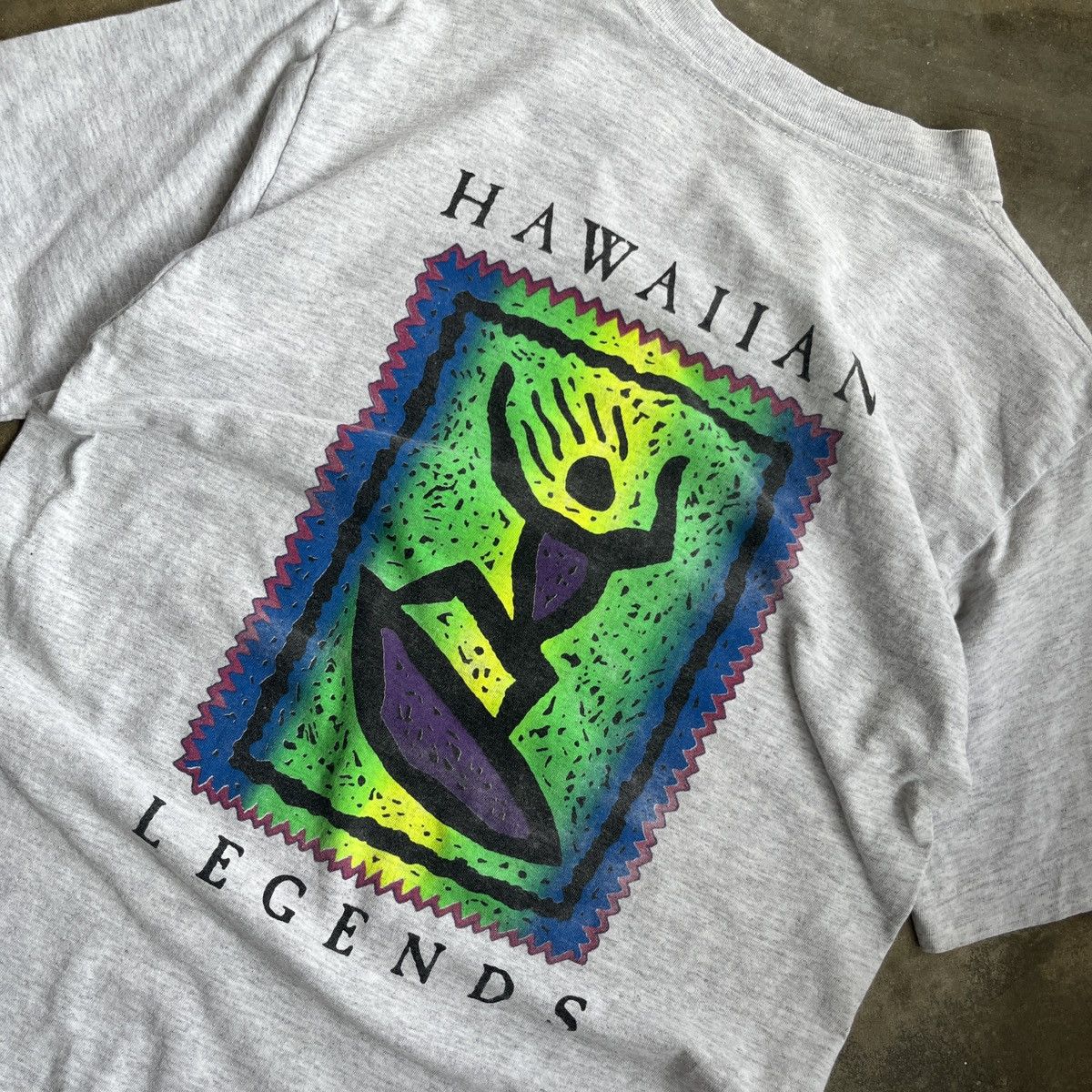 Vintage Vintage Hawaiian Legends Gray Size US M / EU 48-50 / 2 - 3 Thumbnail