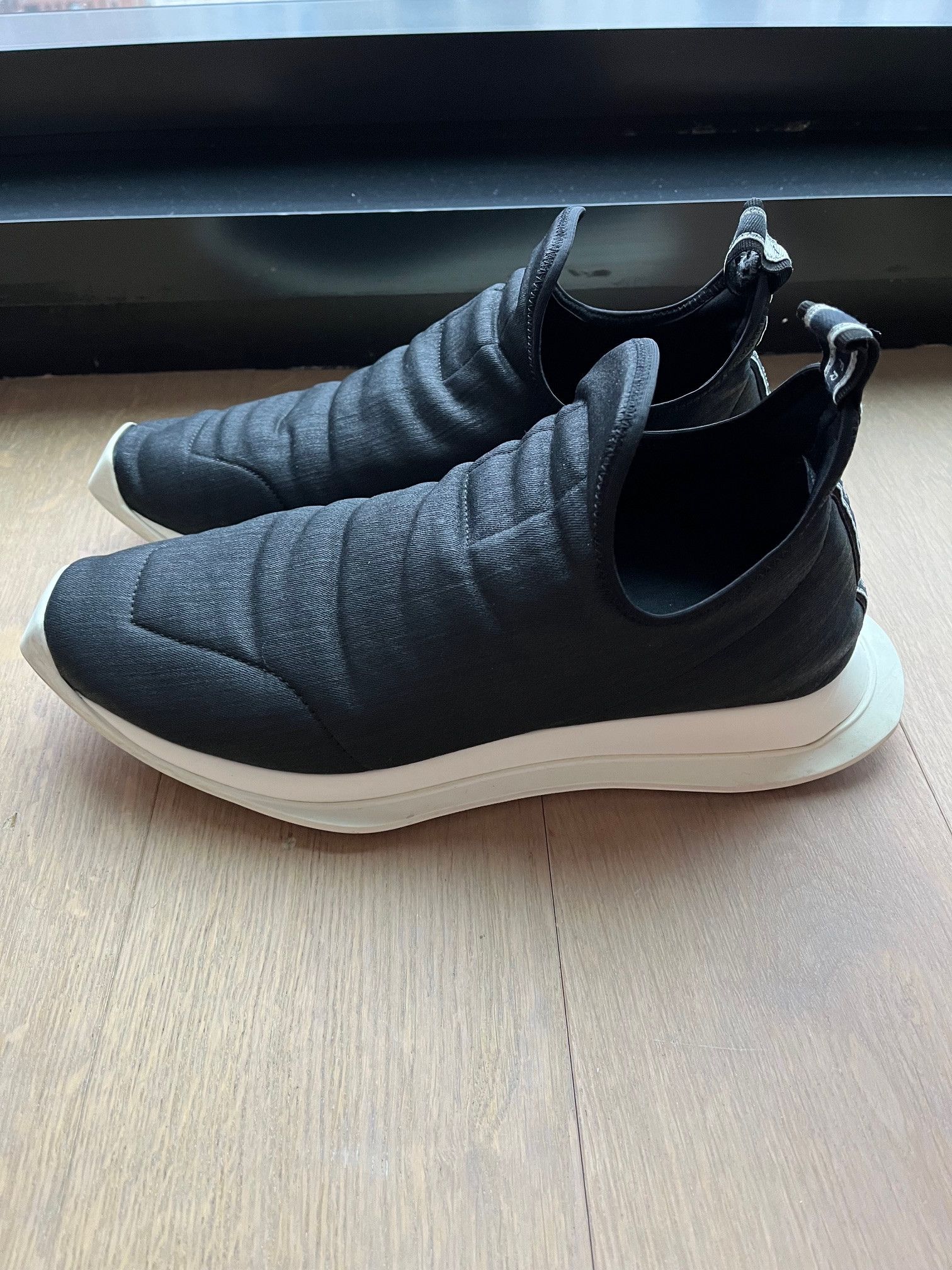 Rick Owens Rick Owens Drkshdw Praying to the Aliens Slip-On Sneakers ...