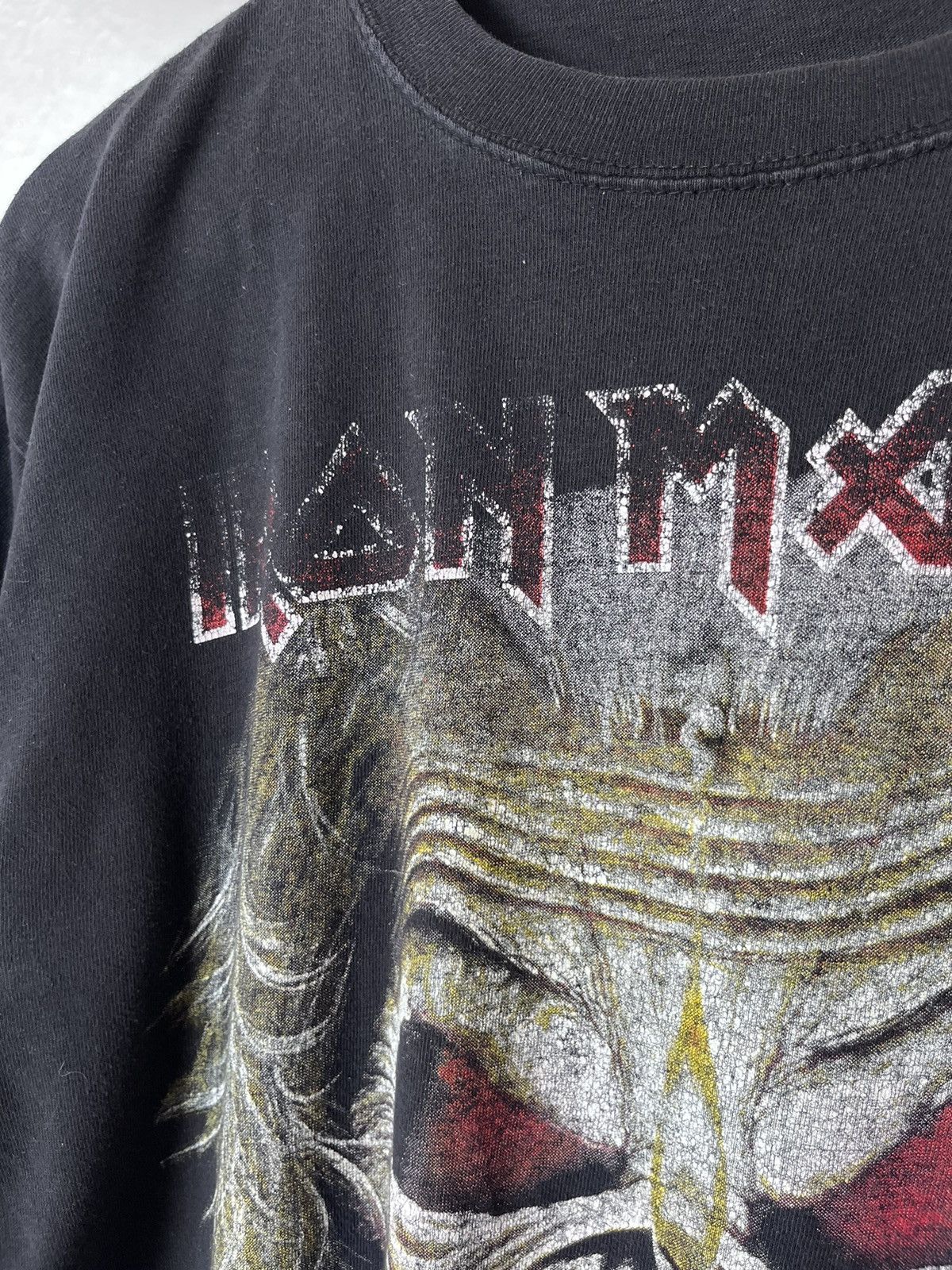 Band Tees Vintage Y2K Iron Maiden Middle Finger Fuck You Tee T-Shirt Size US L / EU 52-54 / 3 - 5 Thumbnail