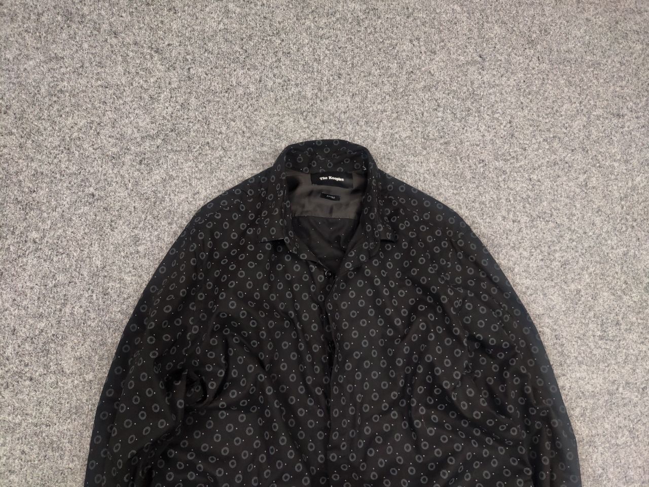 The Kooples The Kooples Design Casual Print Black long sleeve shirt Size US M / EU 48-50 / 2 - 4 Thumbnail