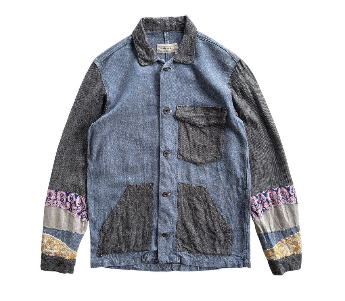 Japanese Brand Masterkey Japan Patchwork Inspire Kapital Jacket Size US S / EU 44-46 / 1 - 3 Thumbnail