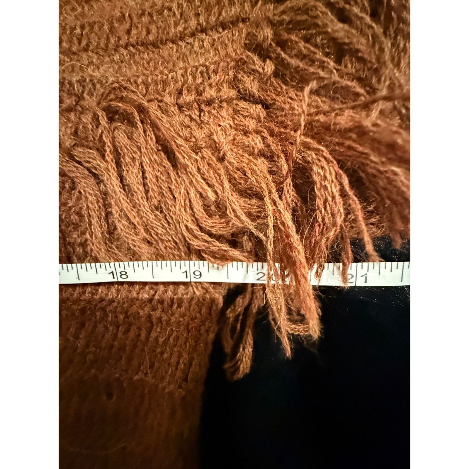 Ulla Johnson Ulla Johnson Alpaca Fringe Knit Sweater – Brown – Size P Size S / US 4 / IT 40 - 8 Thumbnail