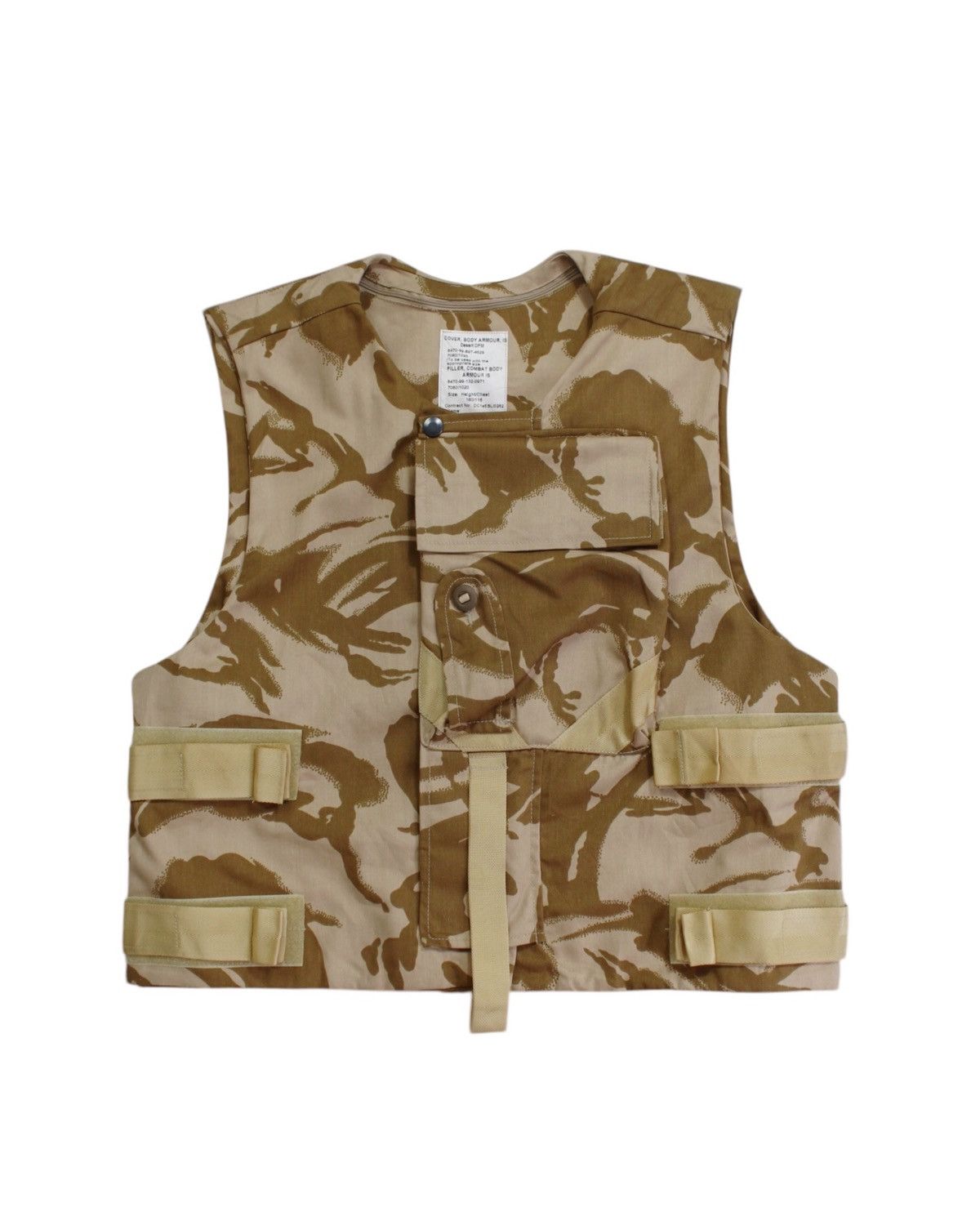 Vintage 1999 BRITISH BODY AMOUR DESERT VEST Size US L / EU 52-54 / 3 - 1 Thumbnail