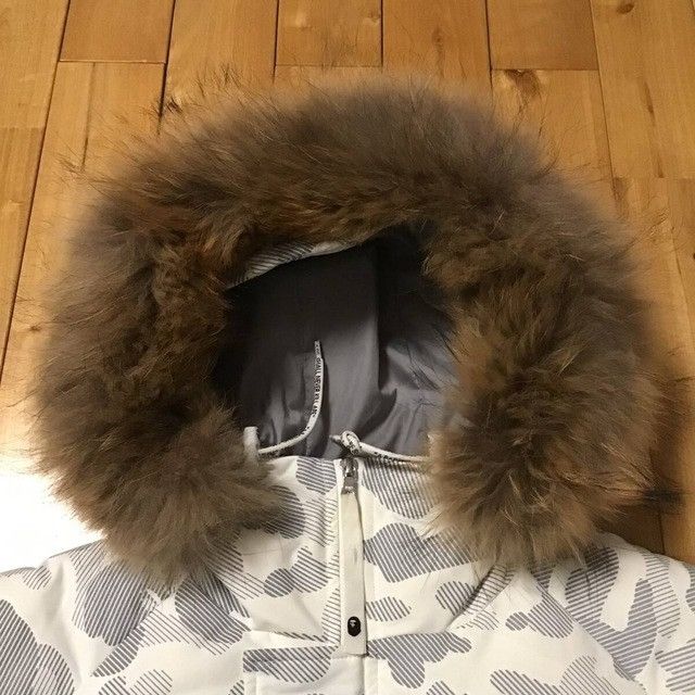 Bape BAPE Reflective Camo Fur Puffer Down Jacket a bathing ape Size US XXL / EU 58 / 5 - 5 Thumbnail