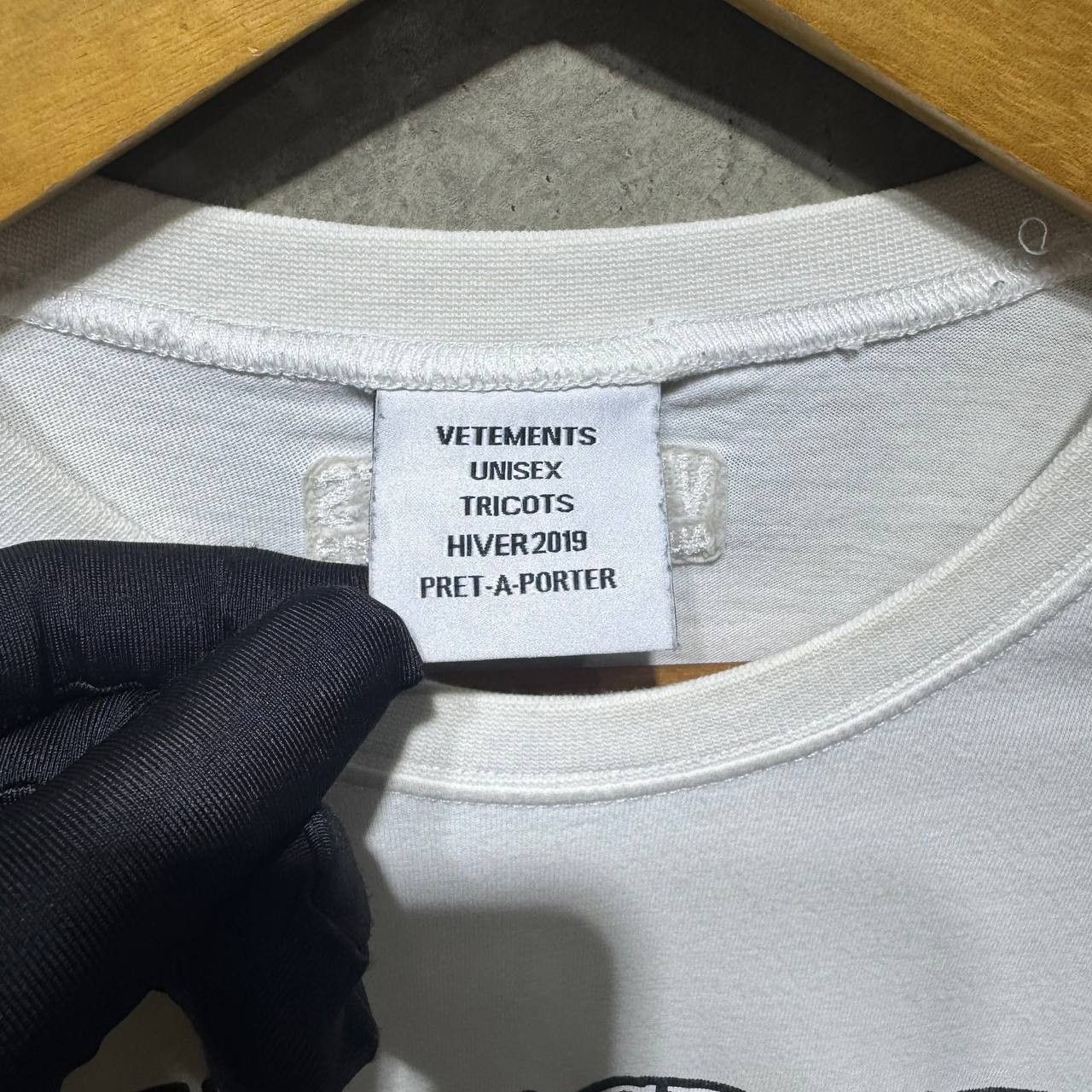 Vetements Vetements Every Great Idea I Have Gets Me in Trouble tee Size S / US 4 / IT 40 - 4 Thumbnail