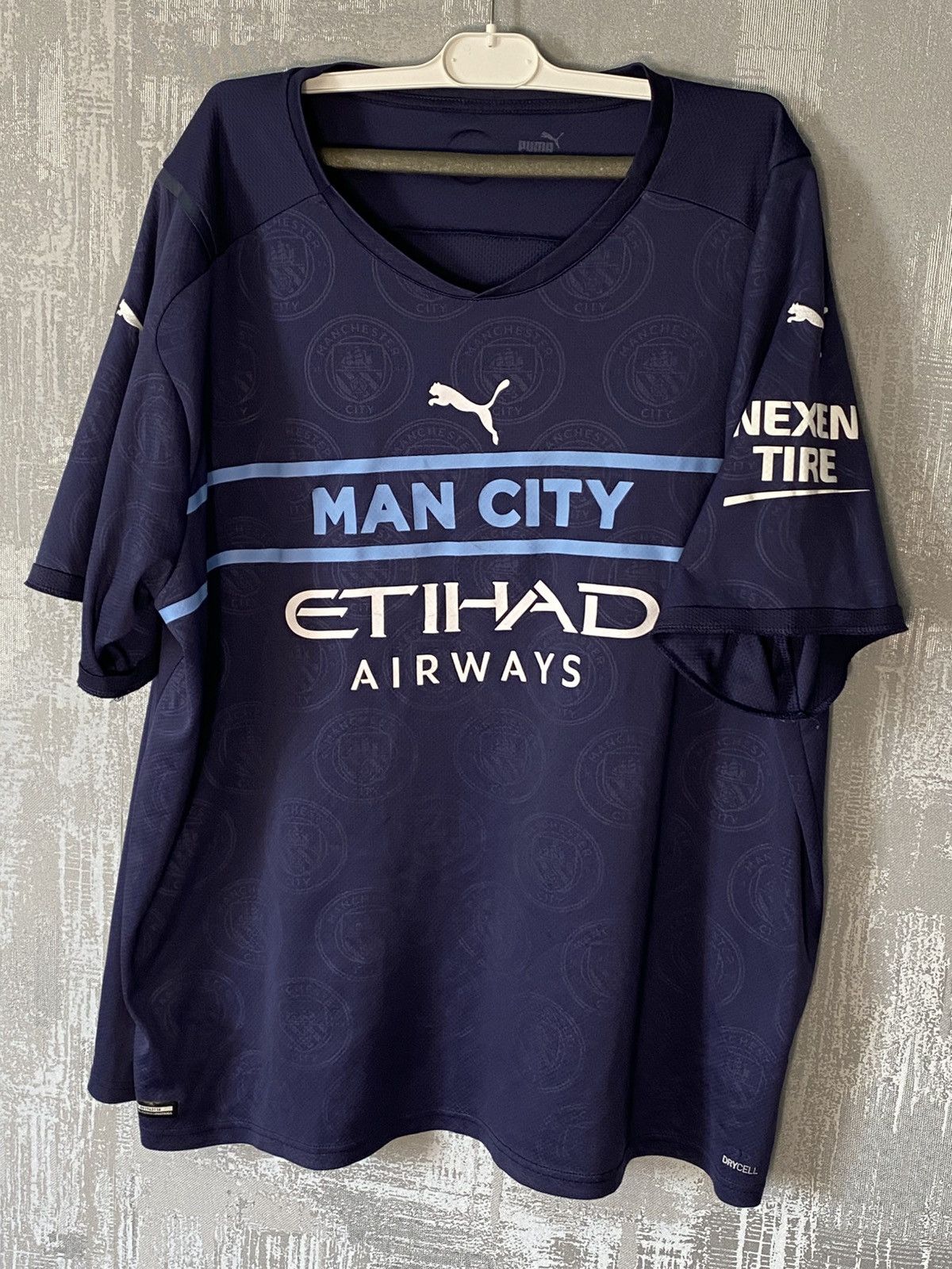 Puma 2021/22 Manchester City Puma Third Soccer Jersey Size XXXL Size US XXL / EU 58 / 5 - 1 Thumbnail