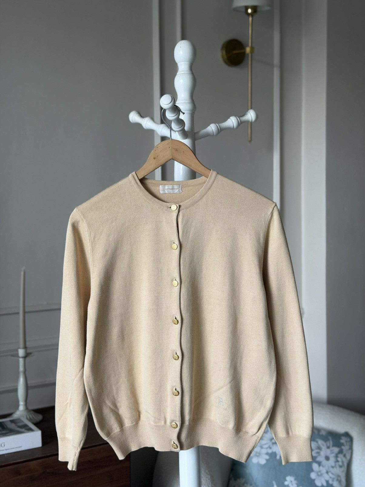 Burberry Vintage Burberry Cardigan Size M / US 6-8 / IT 42-44 - 5 Thumbnail