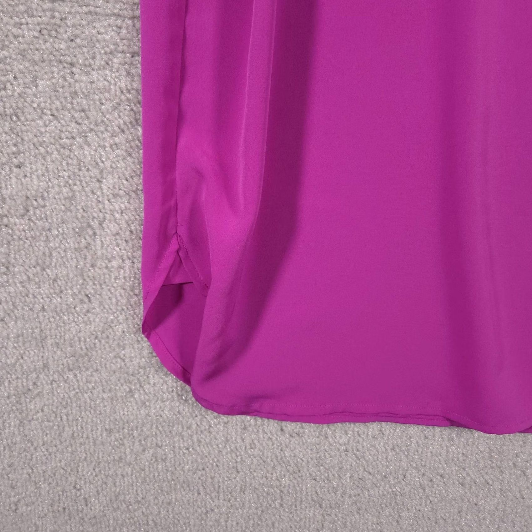 Ralph Lauren Lauren Ralph Lauren Blouse Womens 8 Pink Ruffle Sleeveless Tunic Top Dressy Size M / US 6-8 / IT 42-44 - 4 Thumbnail
