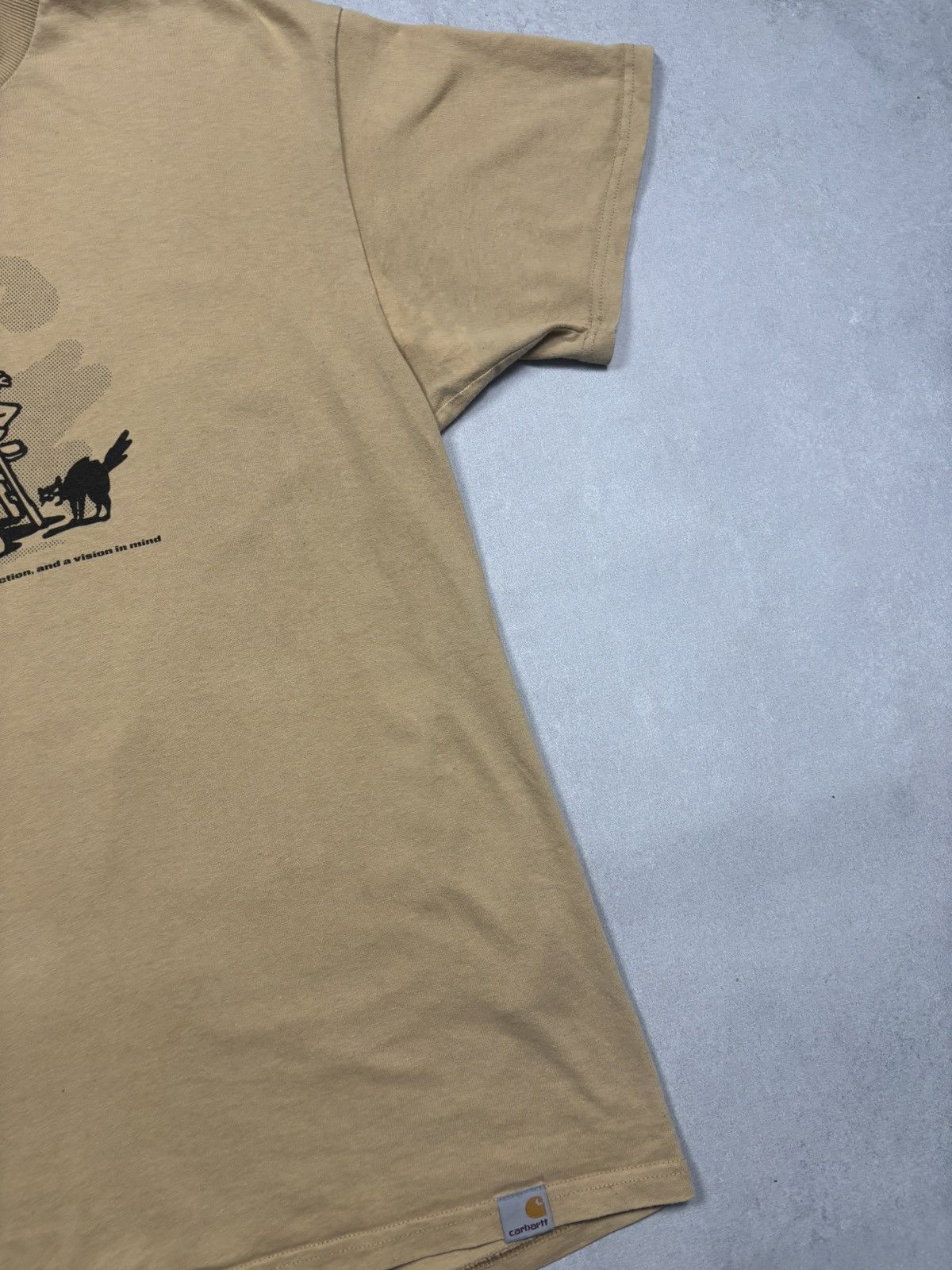 Carhartt Wip Carhartt WIP Lucky Painter Beige T Shirt Size M Streetwear Size US M / EU 48-50 / 2 - 3 Thumbnail