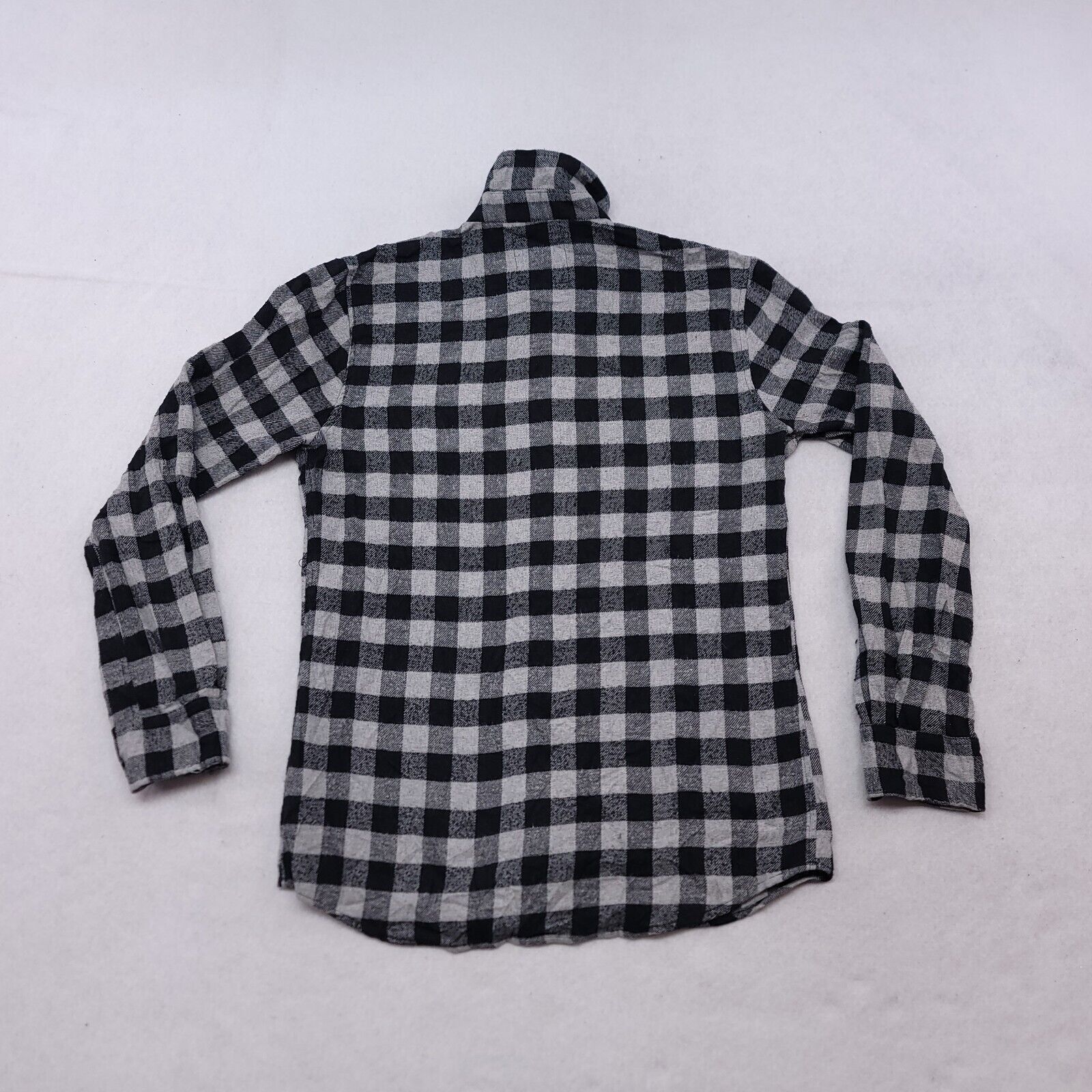 Giant Giant Garments Gingham Flannel Shirt Mens Size S Black Size US S / EU 44-46 / 1 - 10 Thumbnail