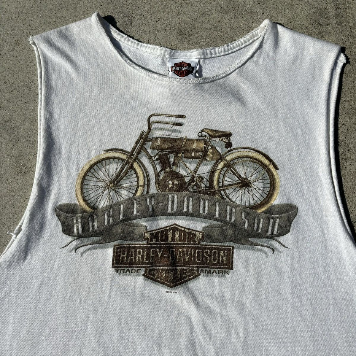 Harley Davidson Harley Cut Off Tee Size US L / EU 52-54 / 3 - 3 Thumbnail