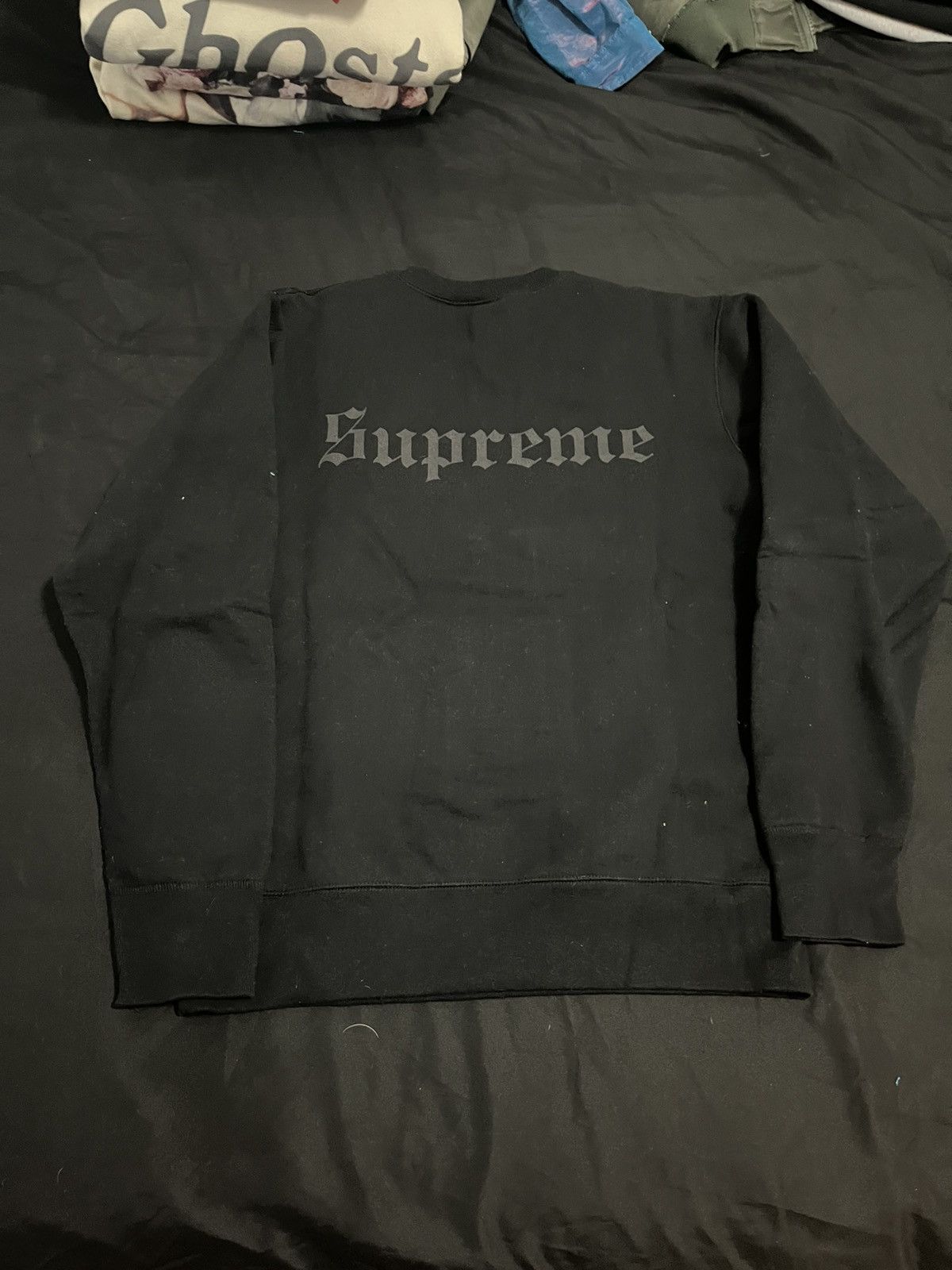 Supreme Supreme slayer cutter crewneck black Size US M / EU 48-50 / 2 - 9 Thumbnail