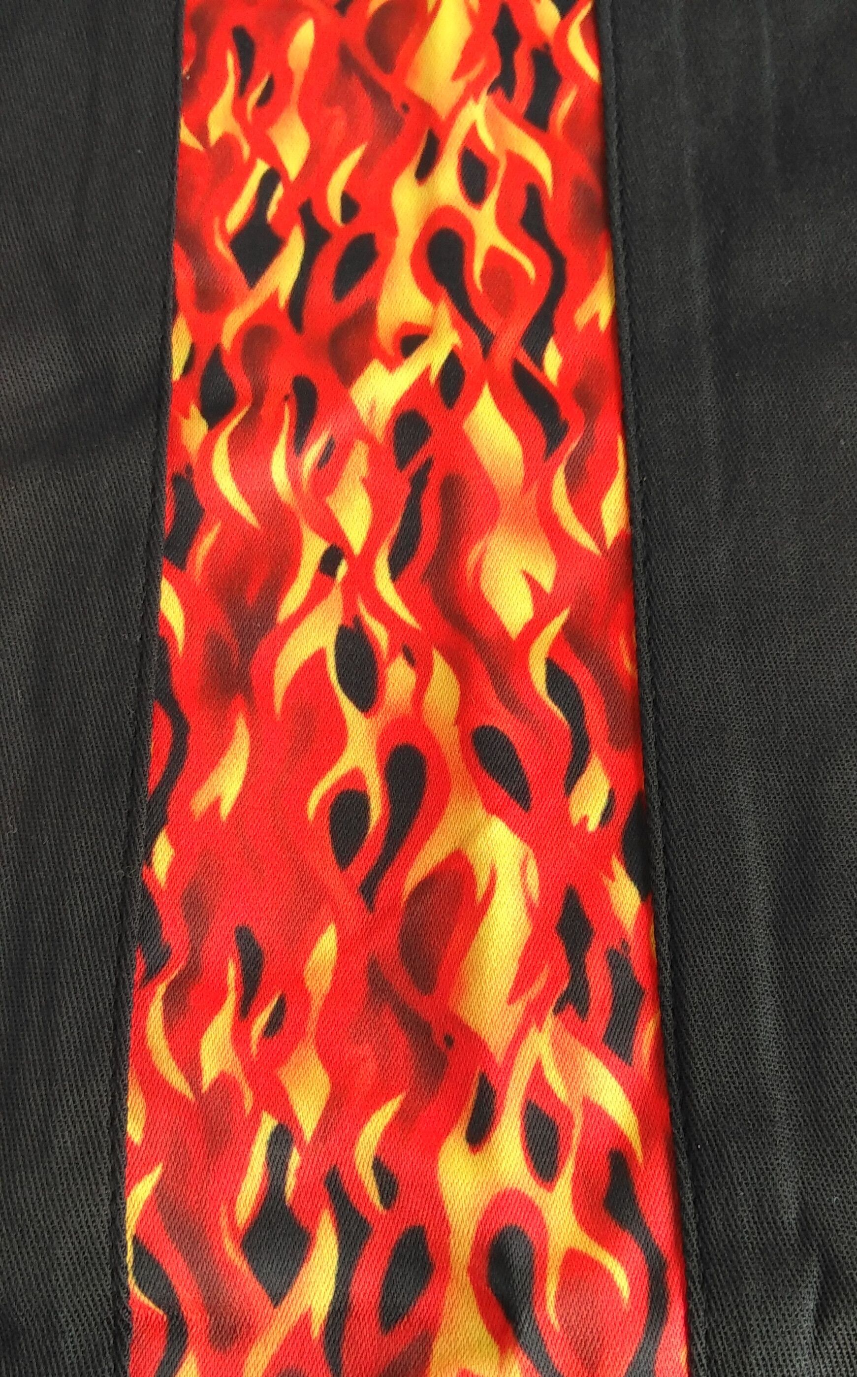 Other Casual men shirt black panel fire pattern shirts Size US XL / EU 56 / 4 - 7 Thumbnail