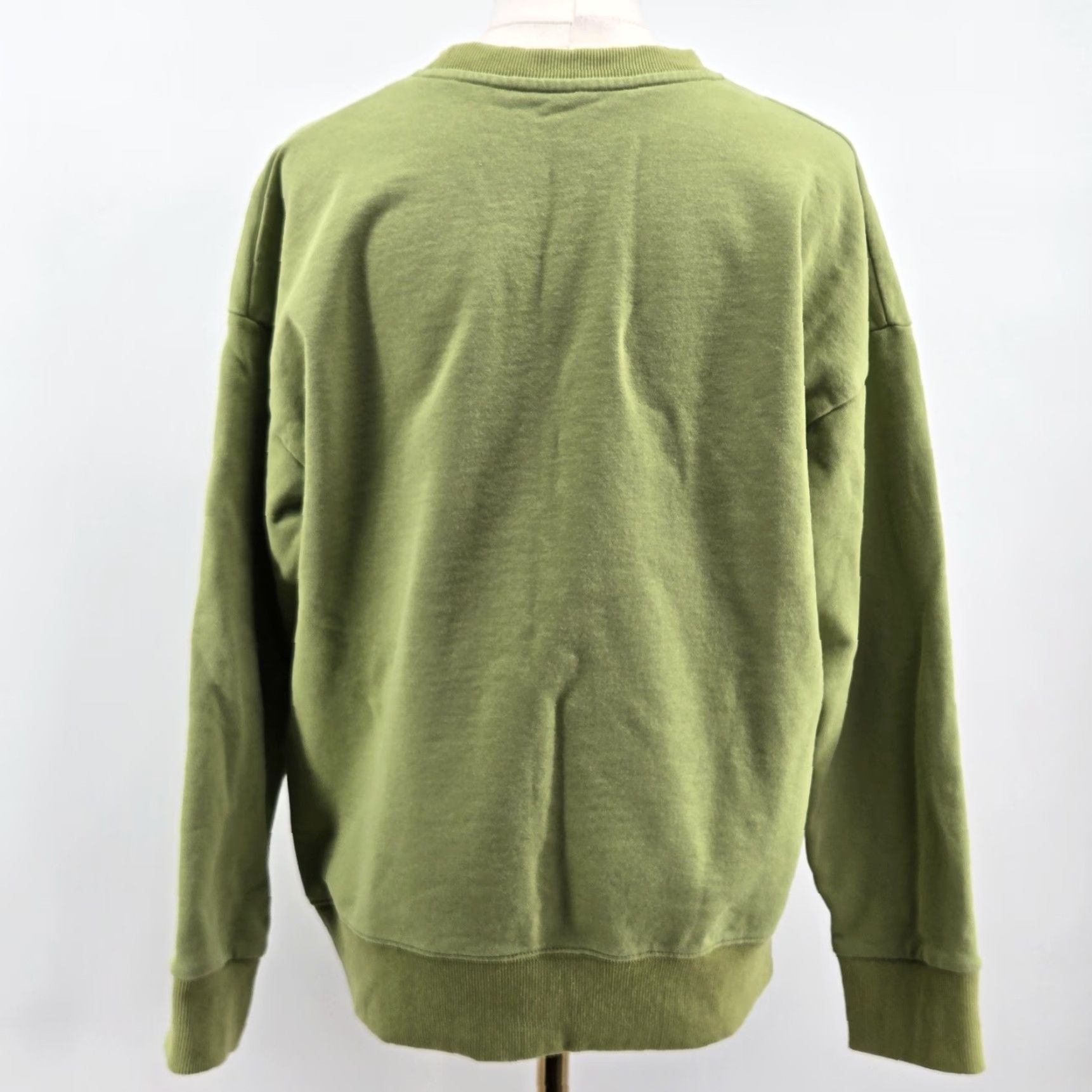 Logo 7 Nirvana Sweatshirt Mens M Green Pullover Fleece Graphic 90s Grunge Logo Size US M / EU 48-50 / 2 - 6 Thumbnail