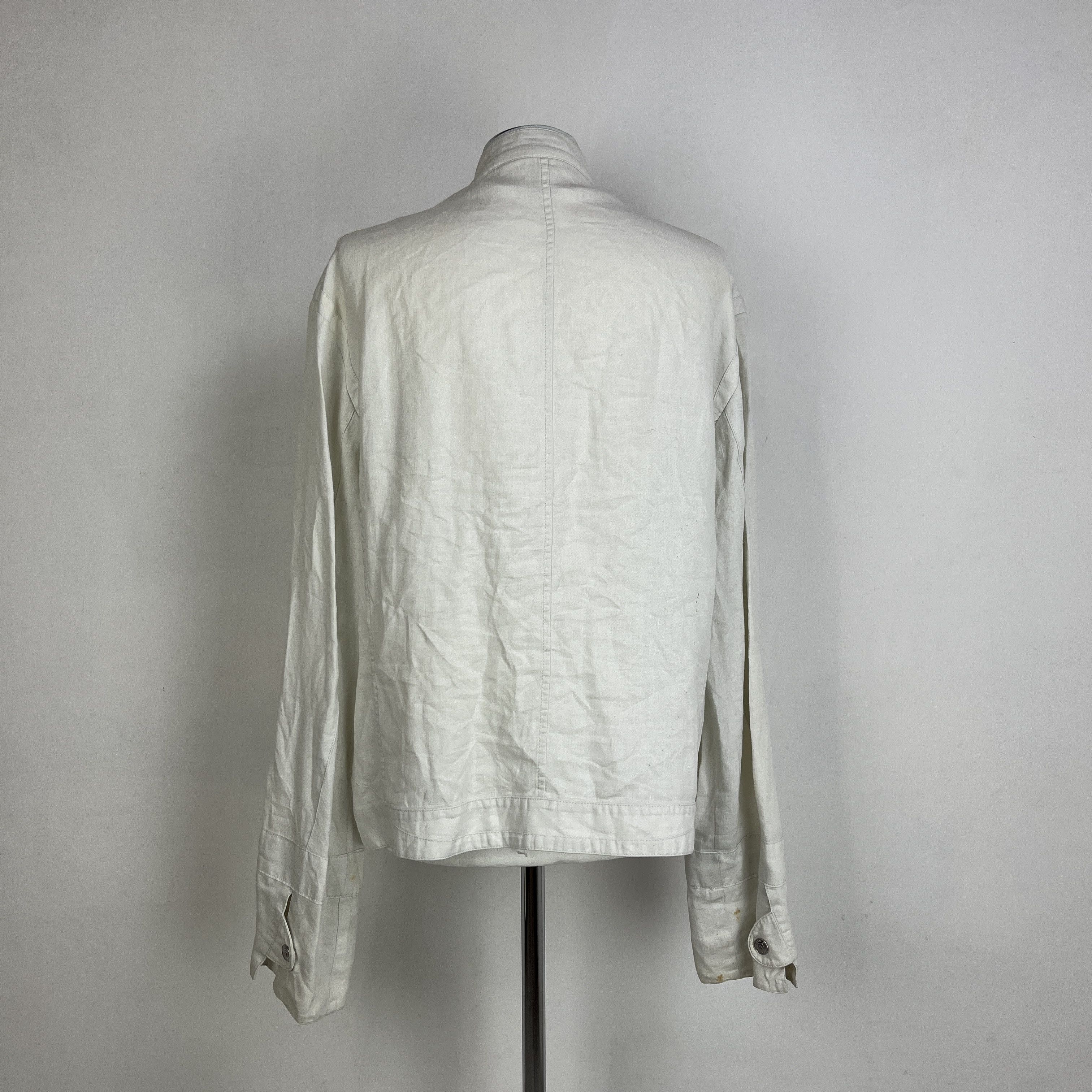 Versace Giacca Versace Jeans Couture Lino – XXL Size US XXL / EU 58 / 5 - 7 Thumbnail