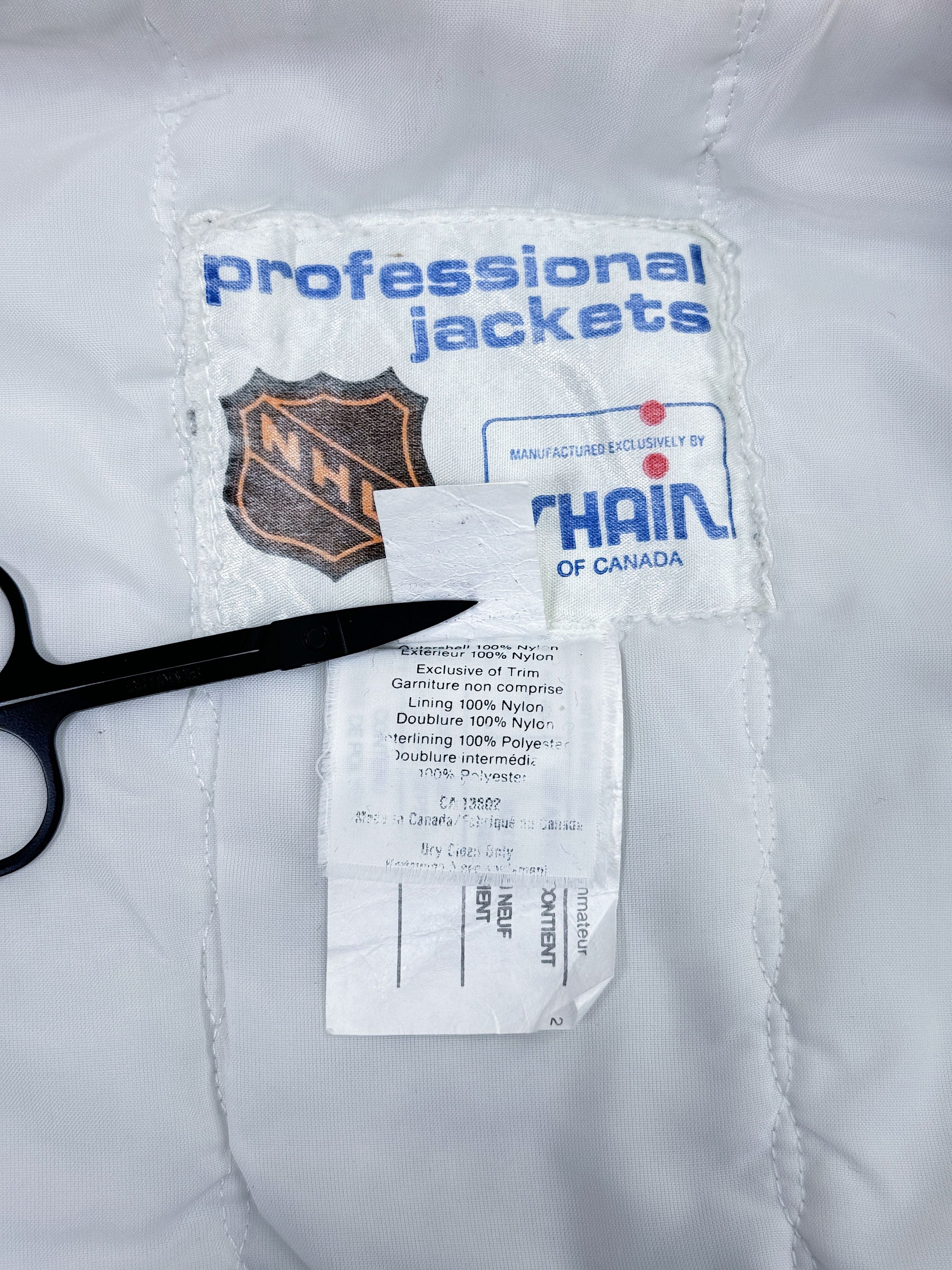 NHL × Vintage 80s Buffalo Sabres Members Jacket #12 NHL by Shain Size US L / EU 52-54 / 3 - 16 Thumbnail