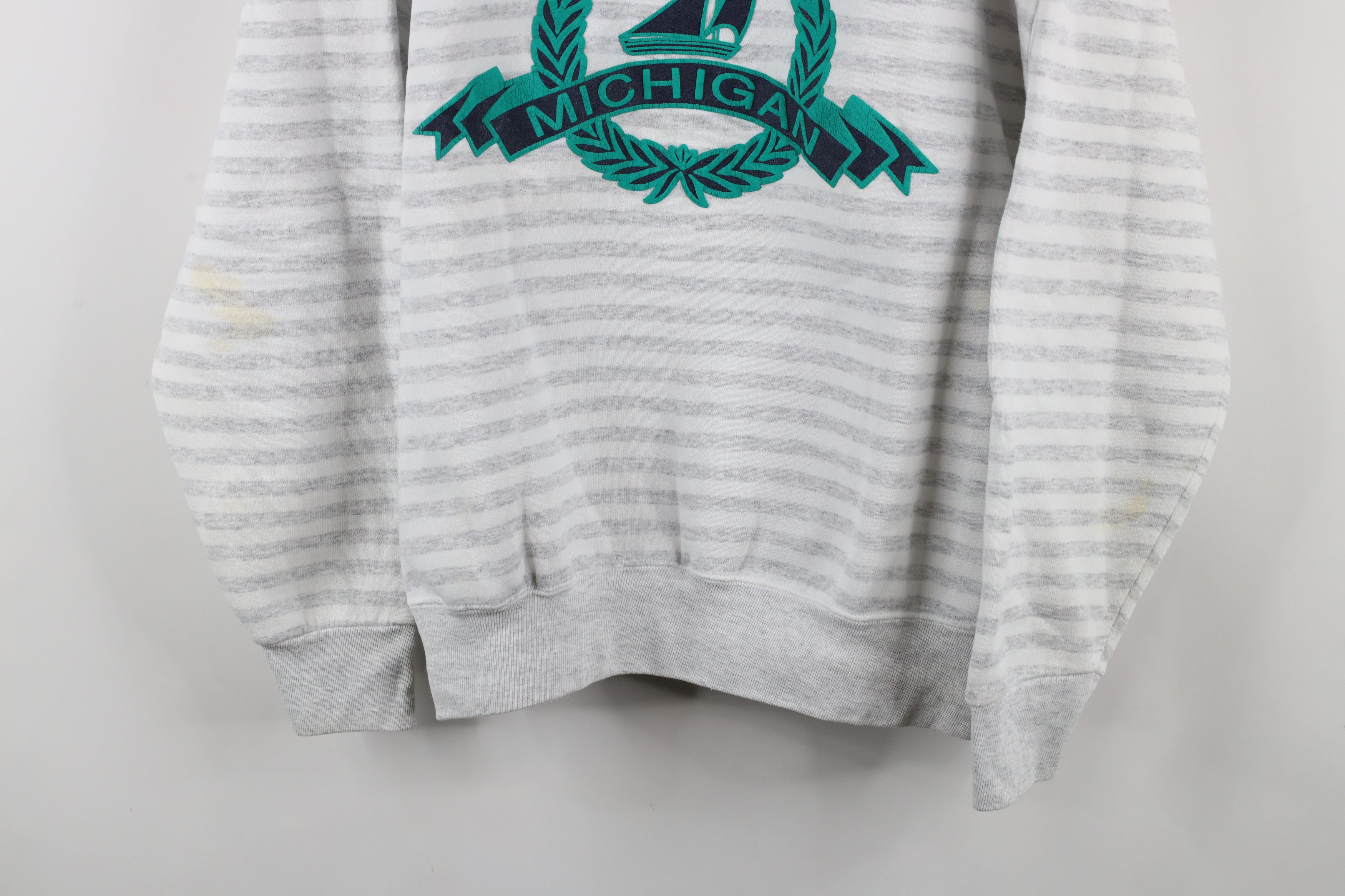 Vintage Vintage 90s Streetwear Deep Lake Michigan Sweatshirt USA Size US L / EU 52-54 / 3 - 3 Thumbnail
