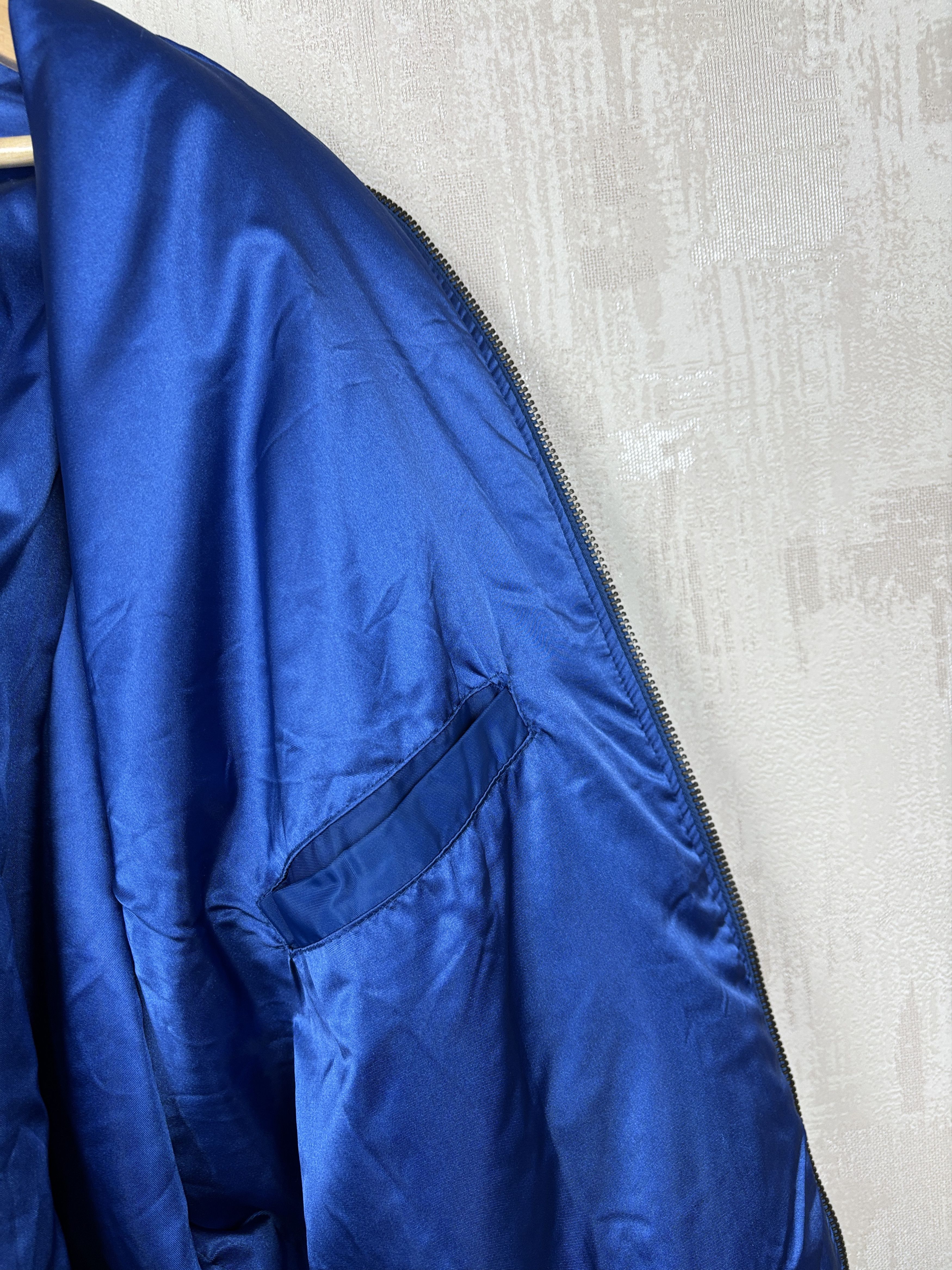 Vintage 90's NAF NAF Vintage Bomber Jacket Size fits to 2XL / 3XL Size US XXL / EU 58 / 5 - 14 Thumbnail