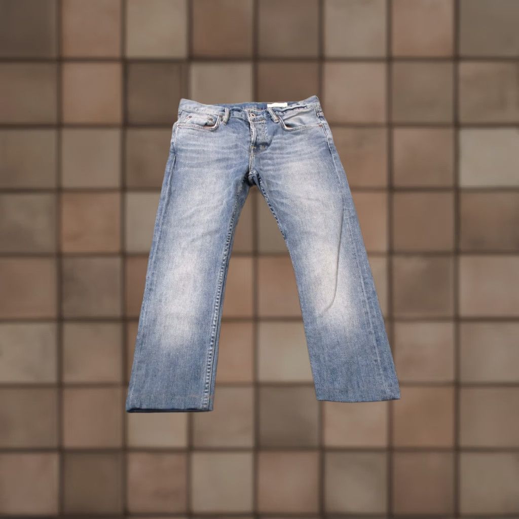 Allsaints AllSaints Jeans Mens 30 Blue Denim Straight Cropped Cigarette Casual Faded Shop Now Mens Size US 32 / EU 48 - 1 Thumbnail