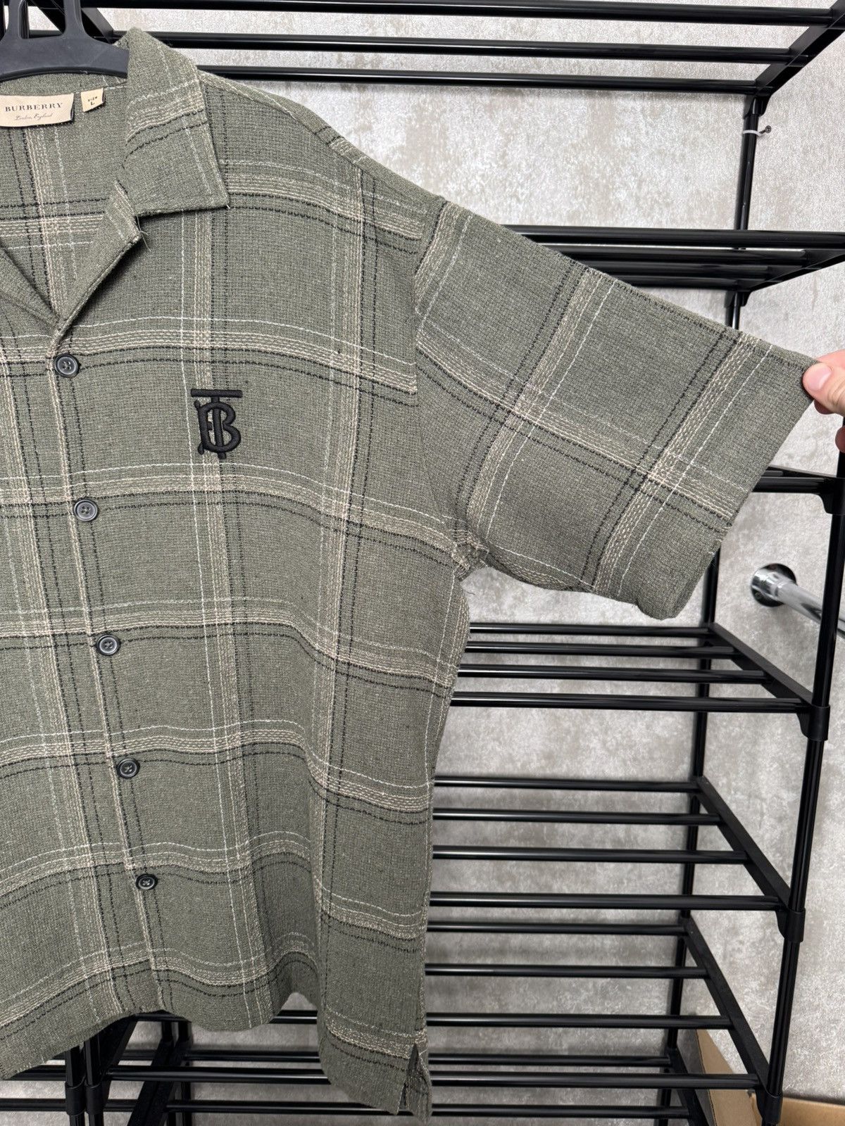 Burberry Vintage rare Burberry Shirt Size US L / EU 52-54 / 3 - 6 Thumbnail
