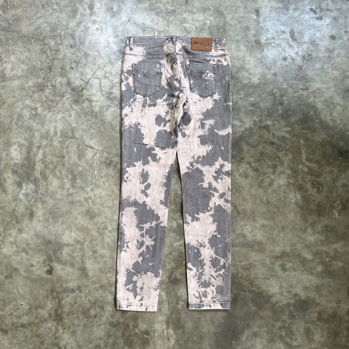 Just Cavalli Just Cavalli Tie Dye Streetch Skinny Jeans Size 27" / US 4 / IT 40 - 2 Thumbnail