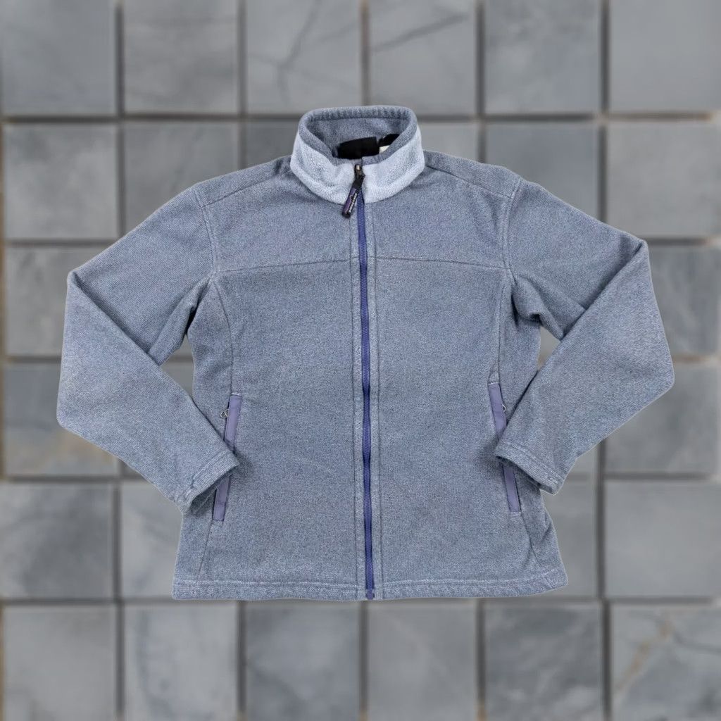 Patagonia Vintage Patagonia Jacket Womens Small Gray Synchilla Fleece Full Zip Ladies VTG Size S / US 4 / IT 40 - 1 Thumbnail