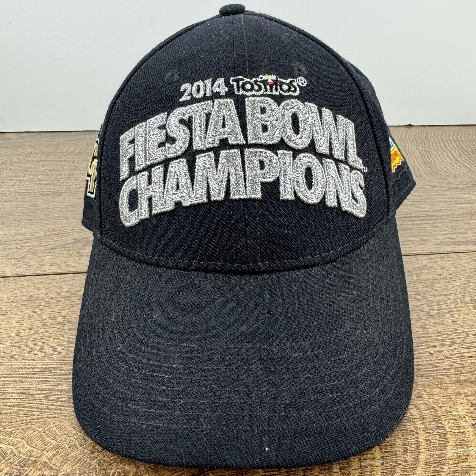 Nike UCF Knights Hat Fiesta Bowl Champions Black Hat Adjustable A Size ONE SIZE - 1 Thumbnail