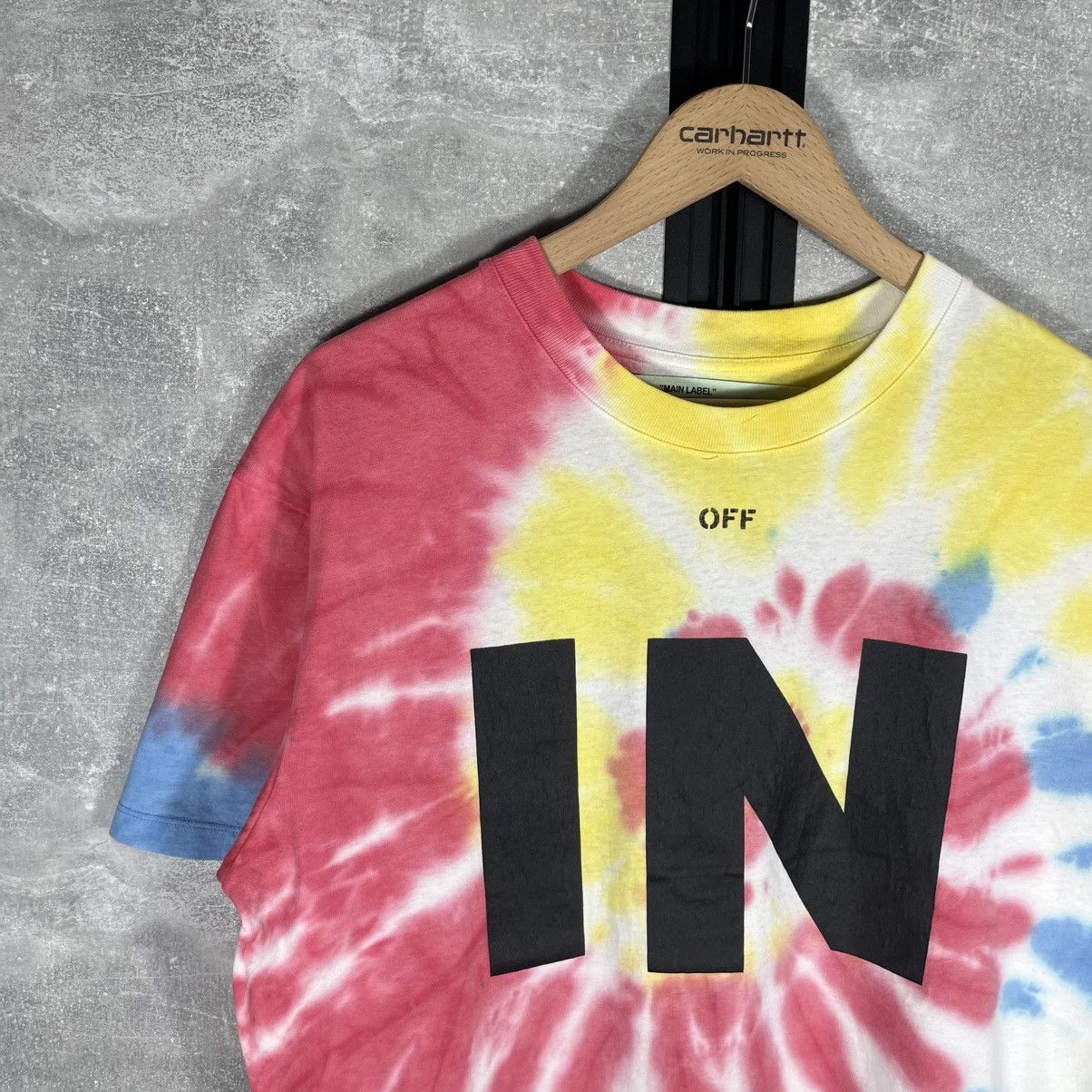 Off-White OFF WHITE x IN STYLE TIE DYE BIGLOGO TSHIRT TEE VIRGIL ABLOH Size US L / EU 52-54 / 3 - 4 Thumbnail