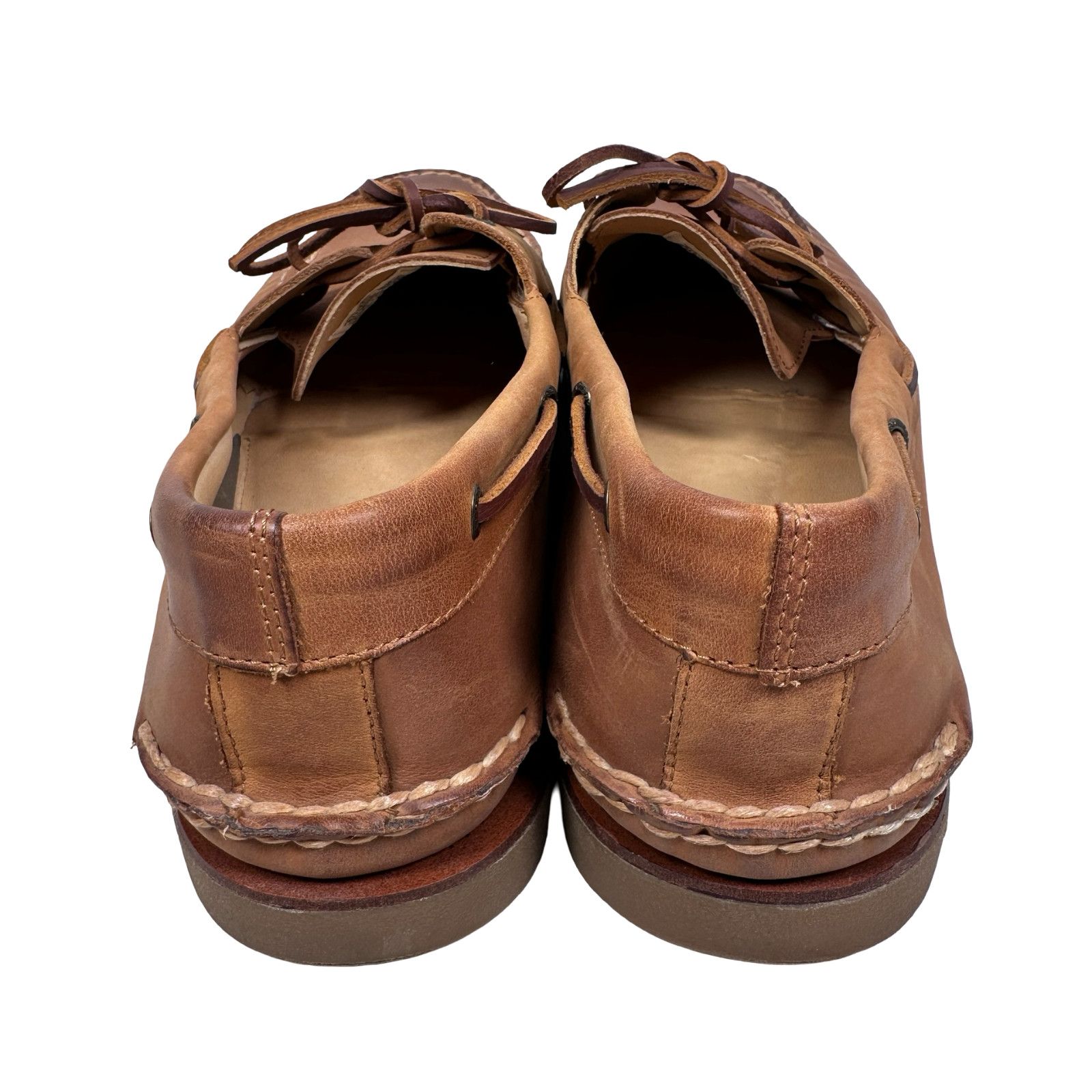 Sperry Sperry Gold Cup Boat Shoe Men’s 14 Wide Tan Leather Lace-Up Size US 14 / EU 47 - 4 Thumbnail
