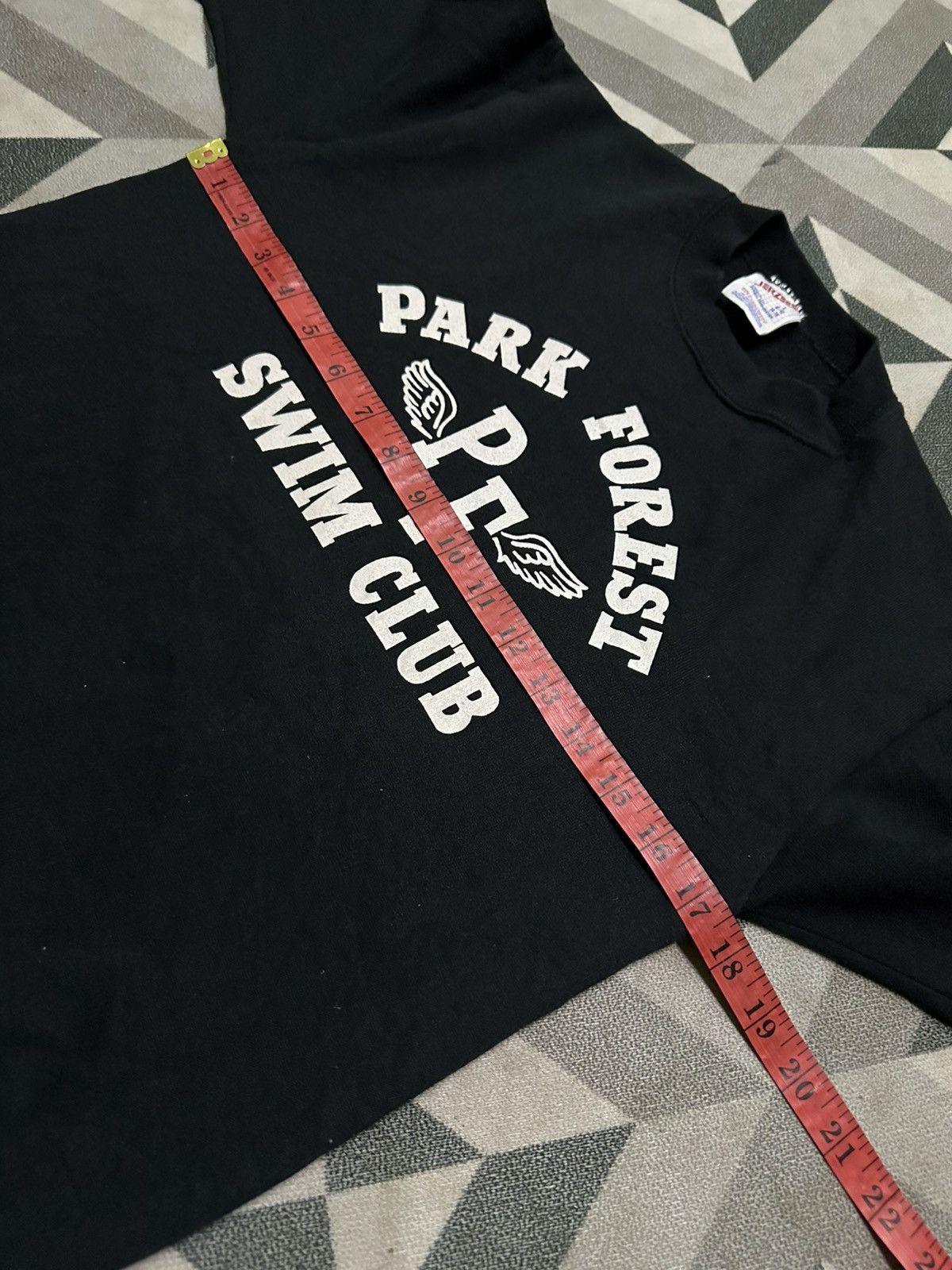 Vintage Vintage 90s Park forest swim club pullover sweatshirt Size US XS / EU 42 / 0 - 6 Thumbnail