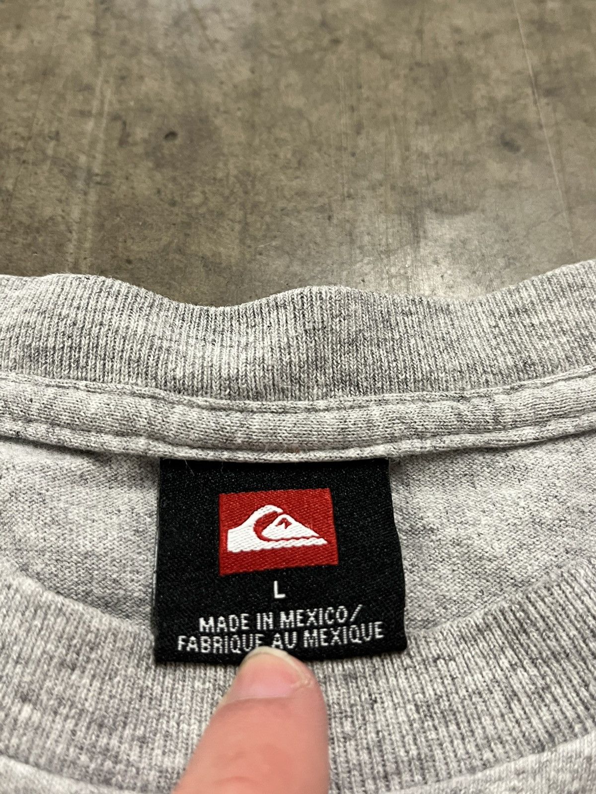 Quiksilver × Vintage Quicksilver surf wear longsleeve tee shirt rare hype skater Size US M / EU 48-50 / 2 - 8 Thumbnail