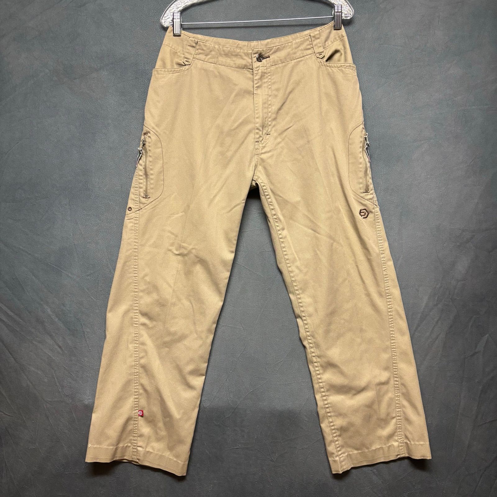 Ocean Pacific OP Ocean Pacific Pants Multi Pocketed Chinos Skater Zipper Size US 30 / EU 46 - 1 Thumbnail