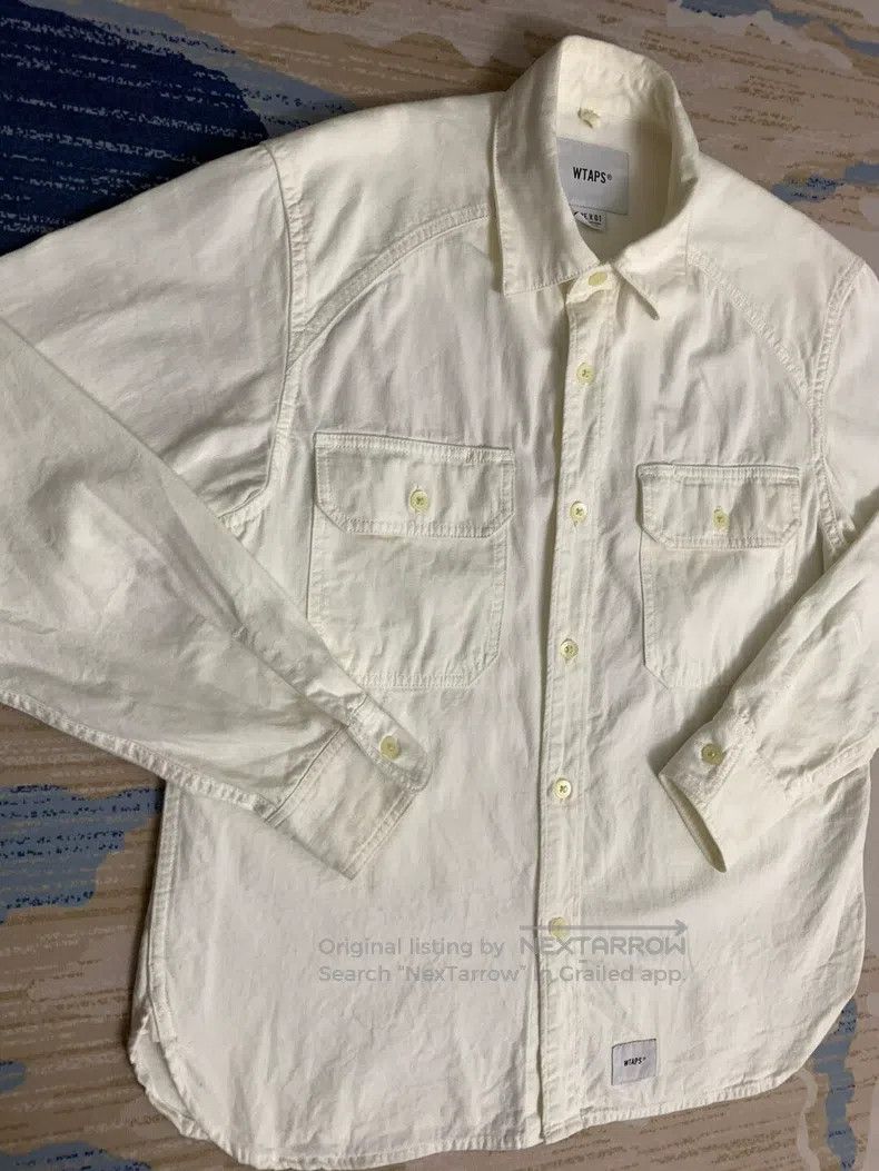 Wtaps Wtaps White shirt Size US S / EU 44-46 / 1 - 4 Thumbnail