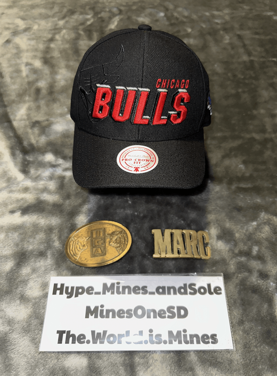 Mitchell & Ness MITCHELL & NESS CHICAGO BULLS PRO-CROWN FIT - NBA DRAFT Size ONE SIZE - 1 Thumbnail