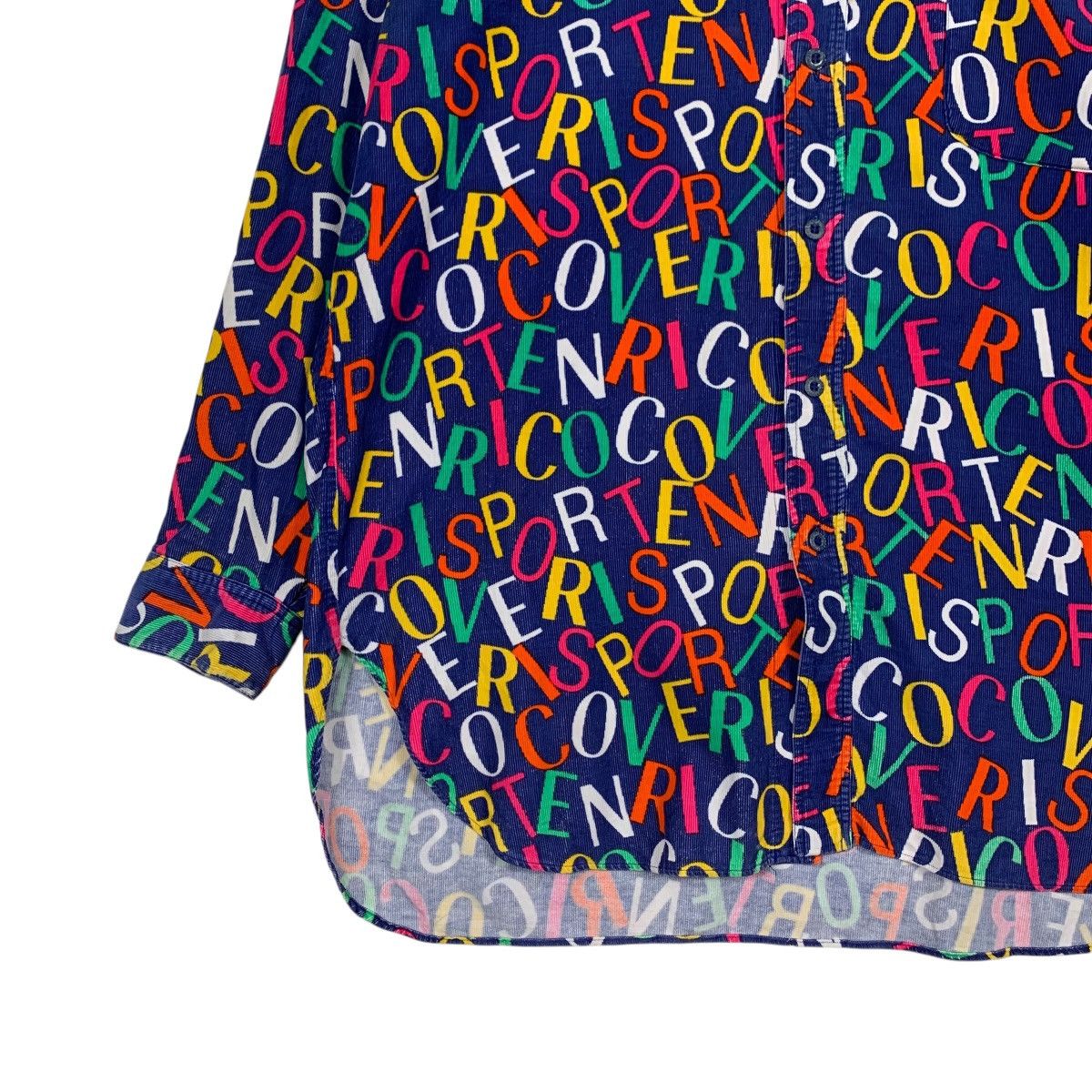 Enrico Coveri Enrico Coveri Sport Fullprint Button Shirt #2260-C100 Size US L / EU 52-54 / 3 - 3 Thumbnail