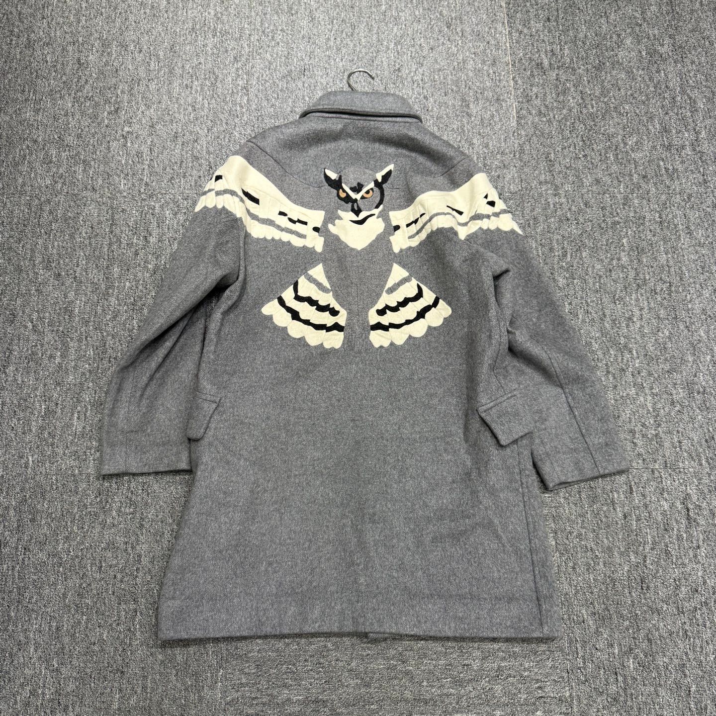 Valentino Valentino Owl Cashmere Coat 46 Size US S / EU 44-46 / 1 - 5 Thumbnail