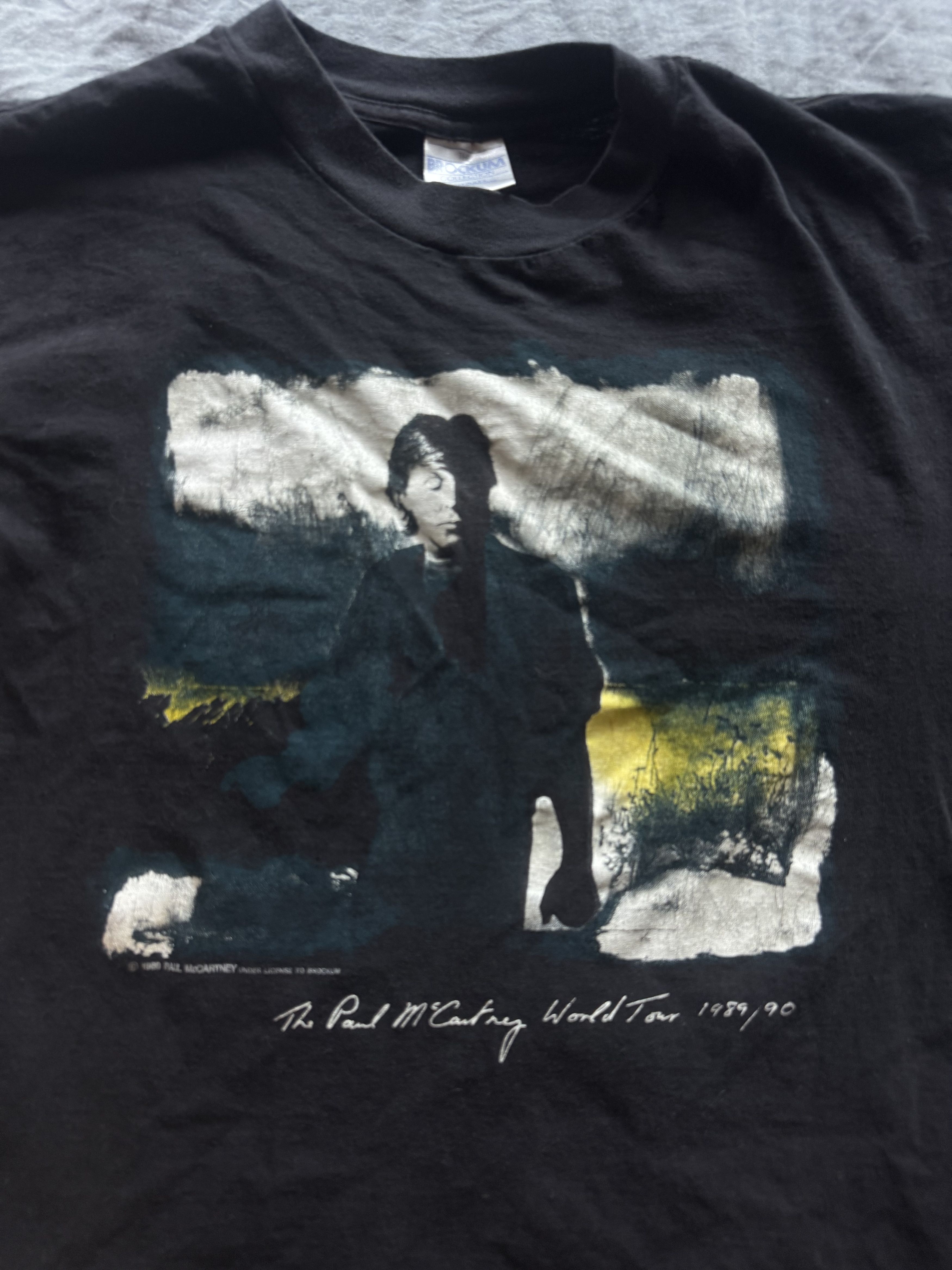 Brockum Vintage 89/90 Paul McCartney tour tee Size US L / EU 52-54 / 3 - 2 Thumbnail